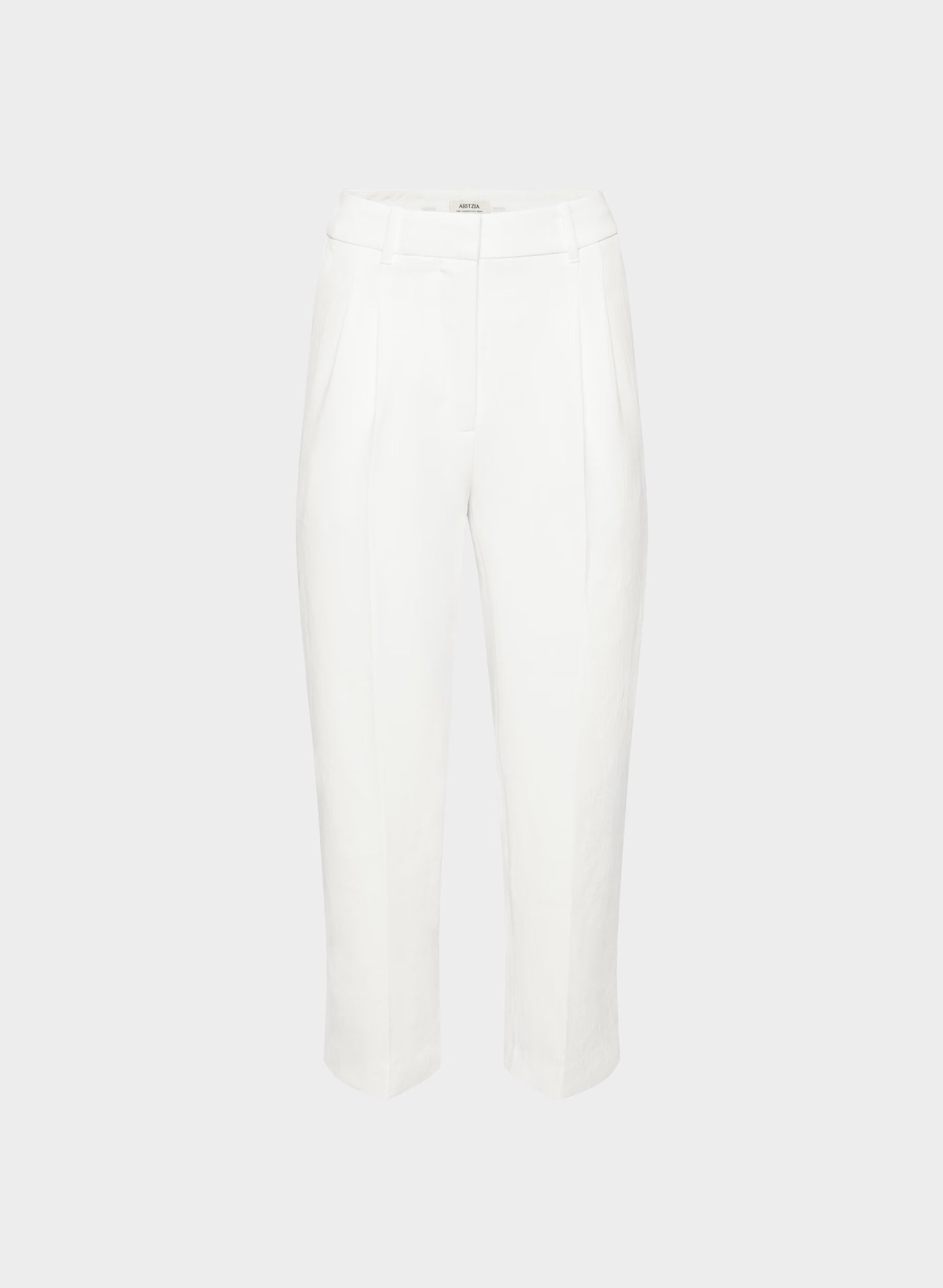The Effortless Pant™ Cropped - Crepette™ - WHITE