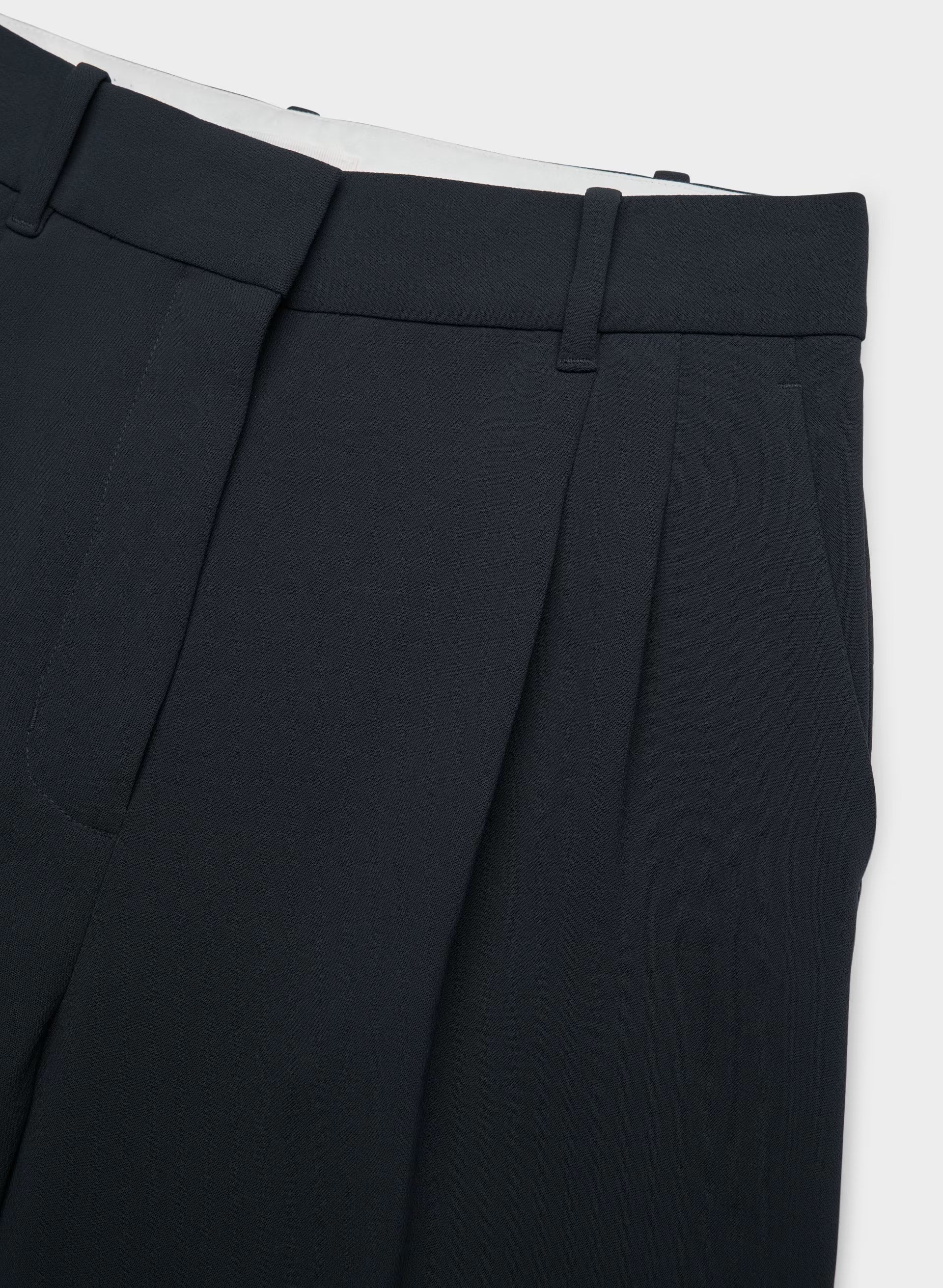 The Effortless Pant™ Cropped - Crepette™ - DARK NIGHT NAVY