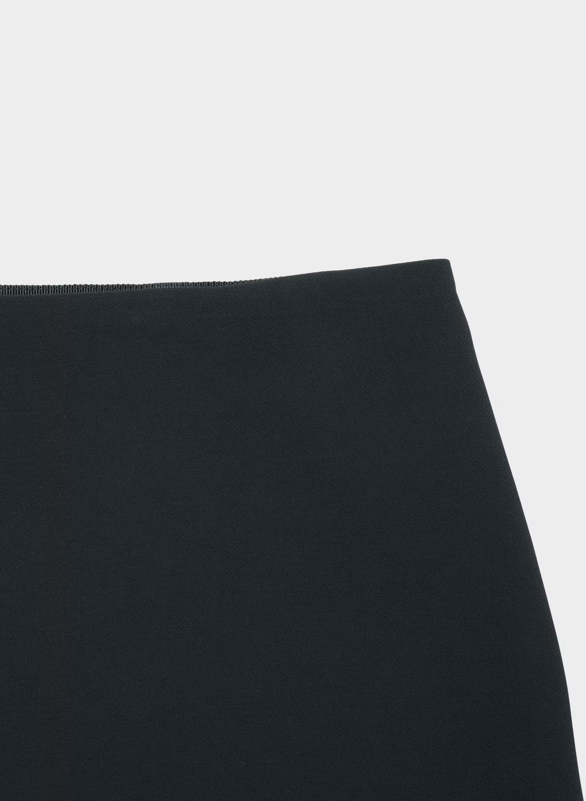 Classic Mini Skirt - Crepette™ - BLACK