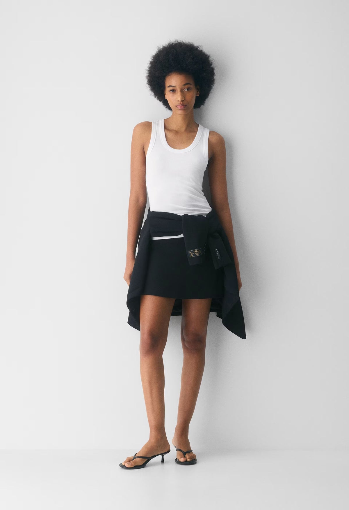 Classic Mini Skirt - Crepette™ - BLACK