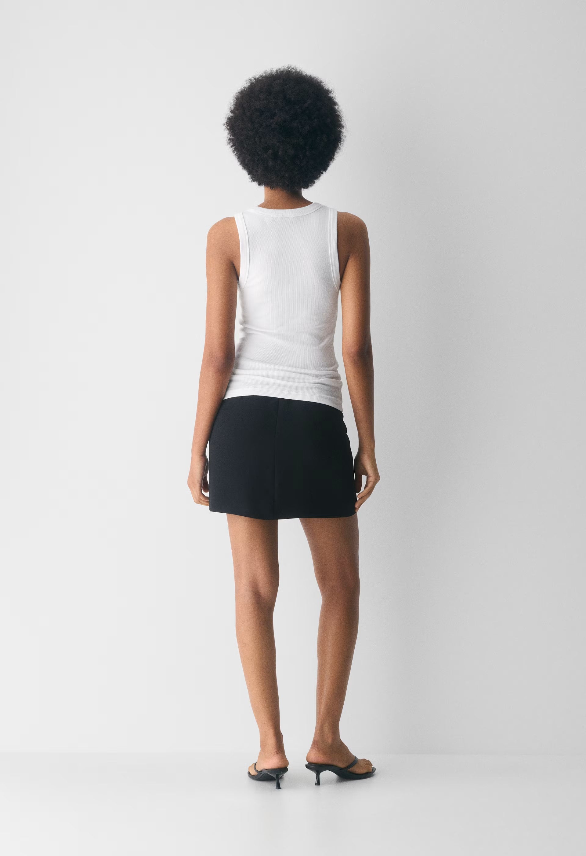 Classic Mini Skirt - Crepette™ - BLACK