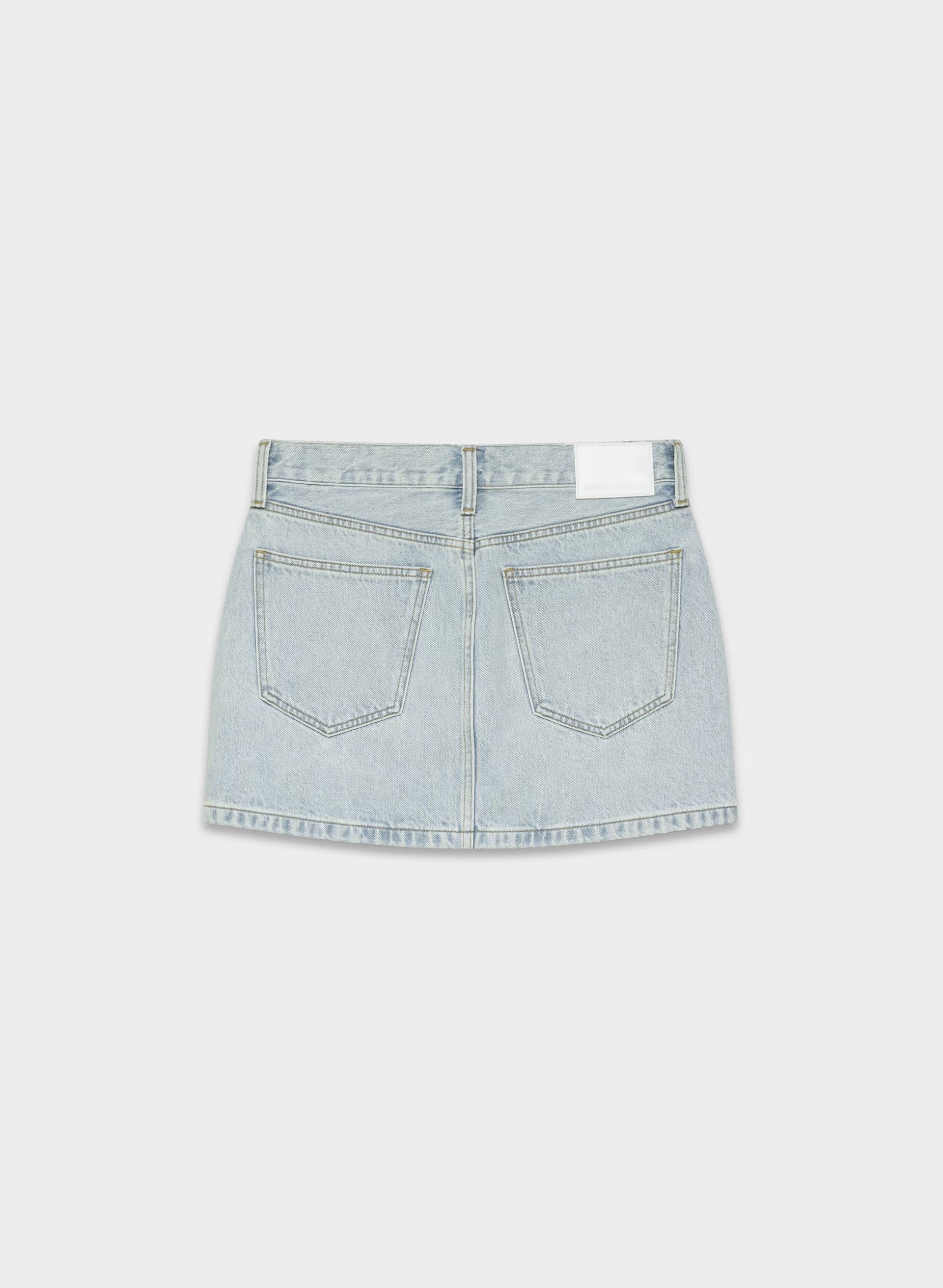 Denim Forum The '90s Ricci Denim Skirt - 15 YRS BRL THR BLEU