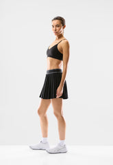 MoveTech™ Tennis Pro Micro Skirt - BLACK/WHITE