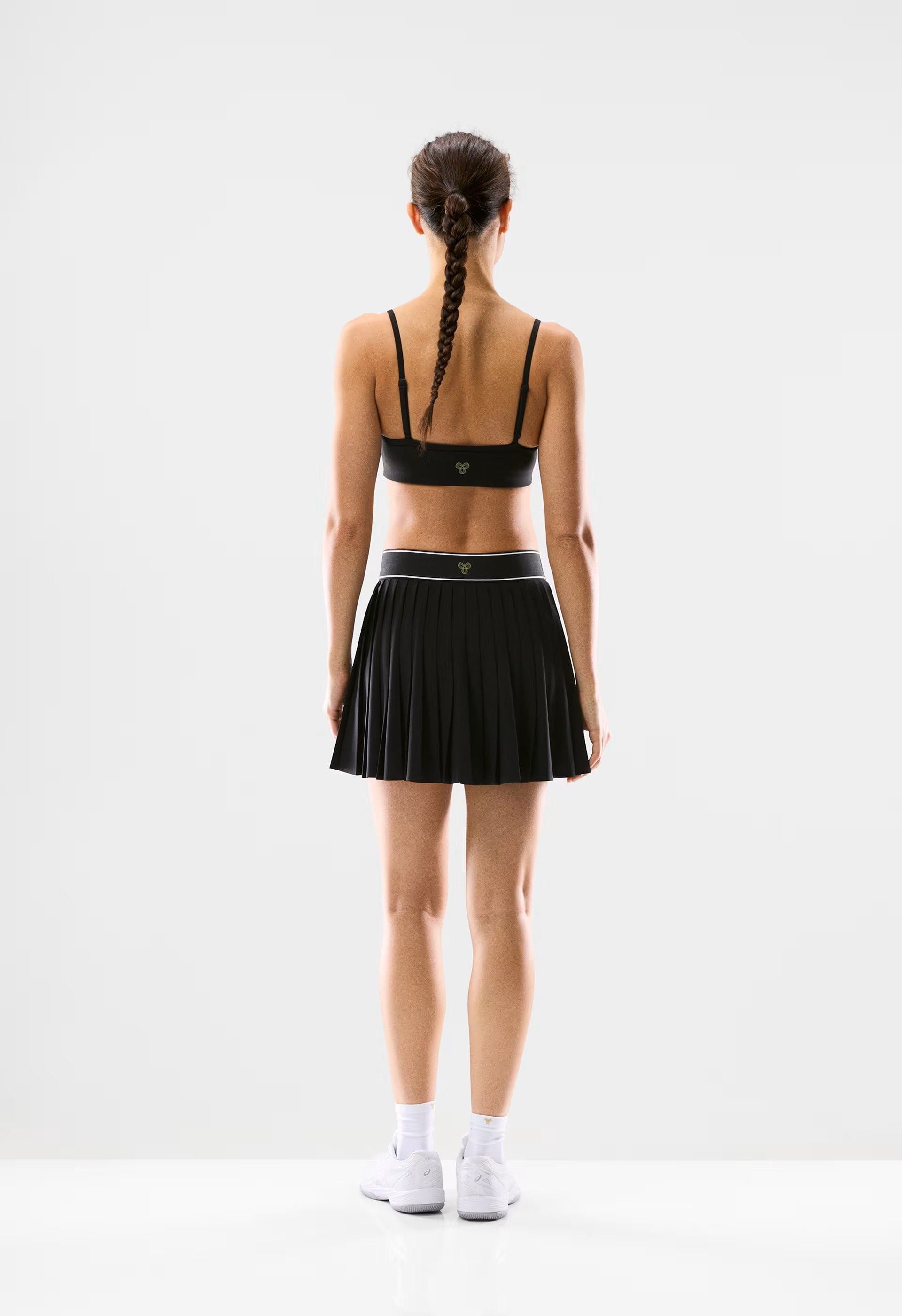 MoveTech™ Tennis Pro Micro Skirt - BLACK/WHITE