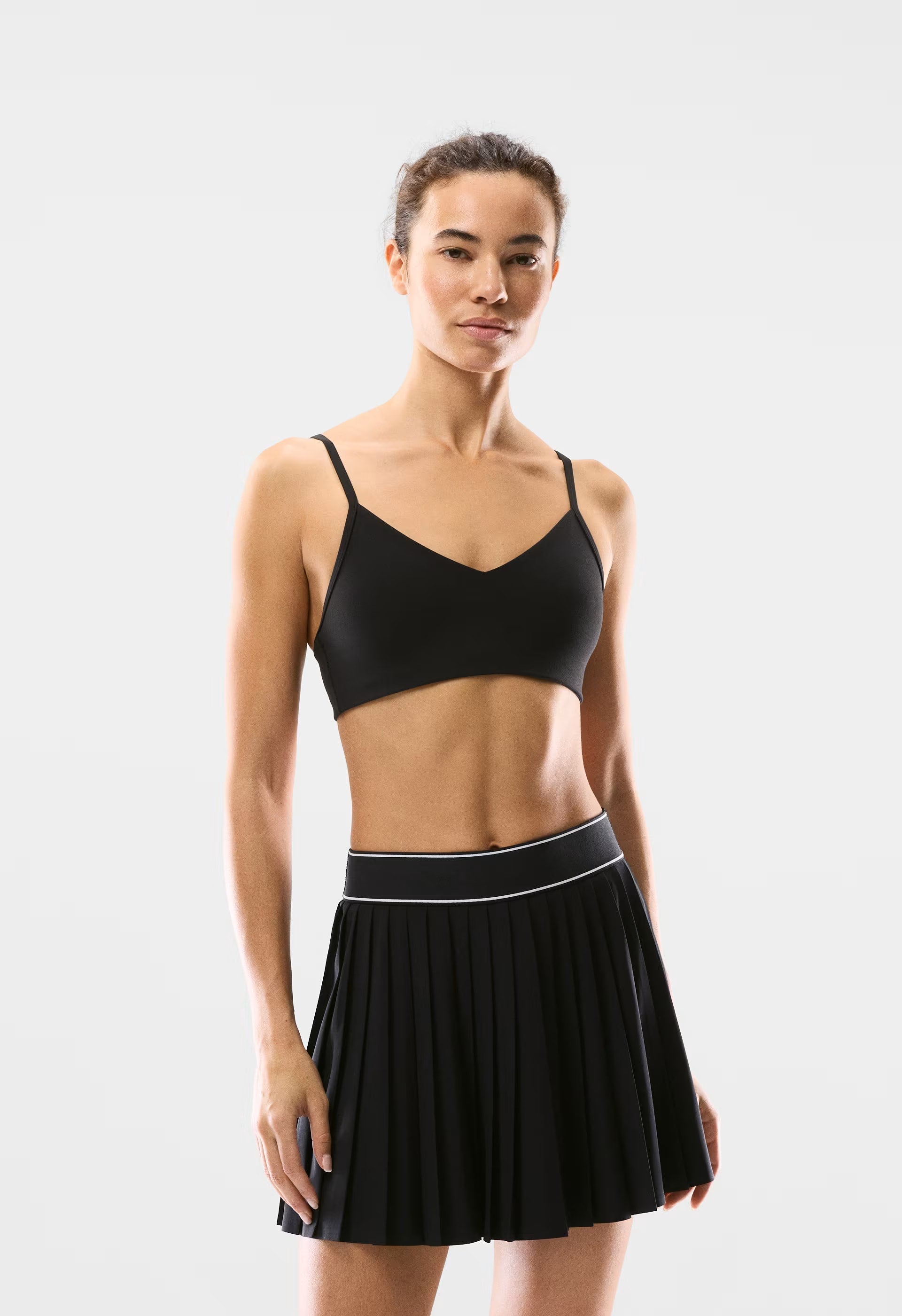 MoveTech™ Tennis Pro Micro Skirt - BLACK/WHITE