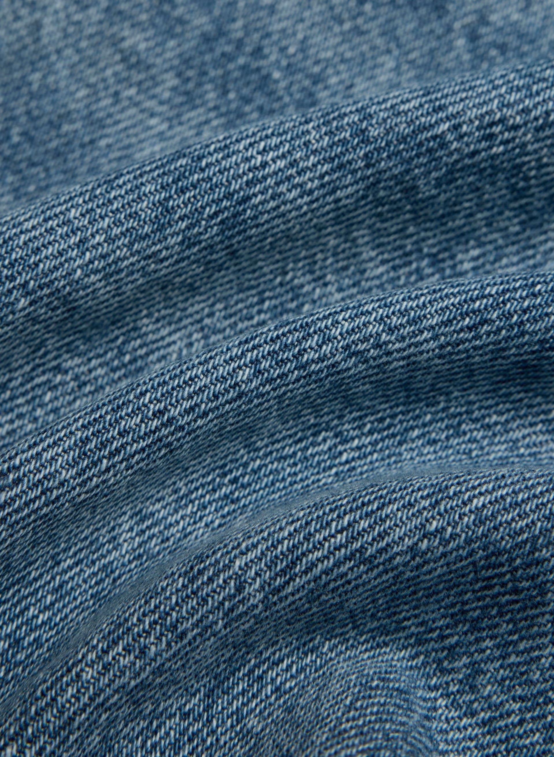 Denim Forum The ‘90s Ricci Micro Denim Skirt - 5 YRS KISS N TELL BLEU