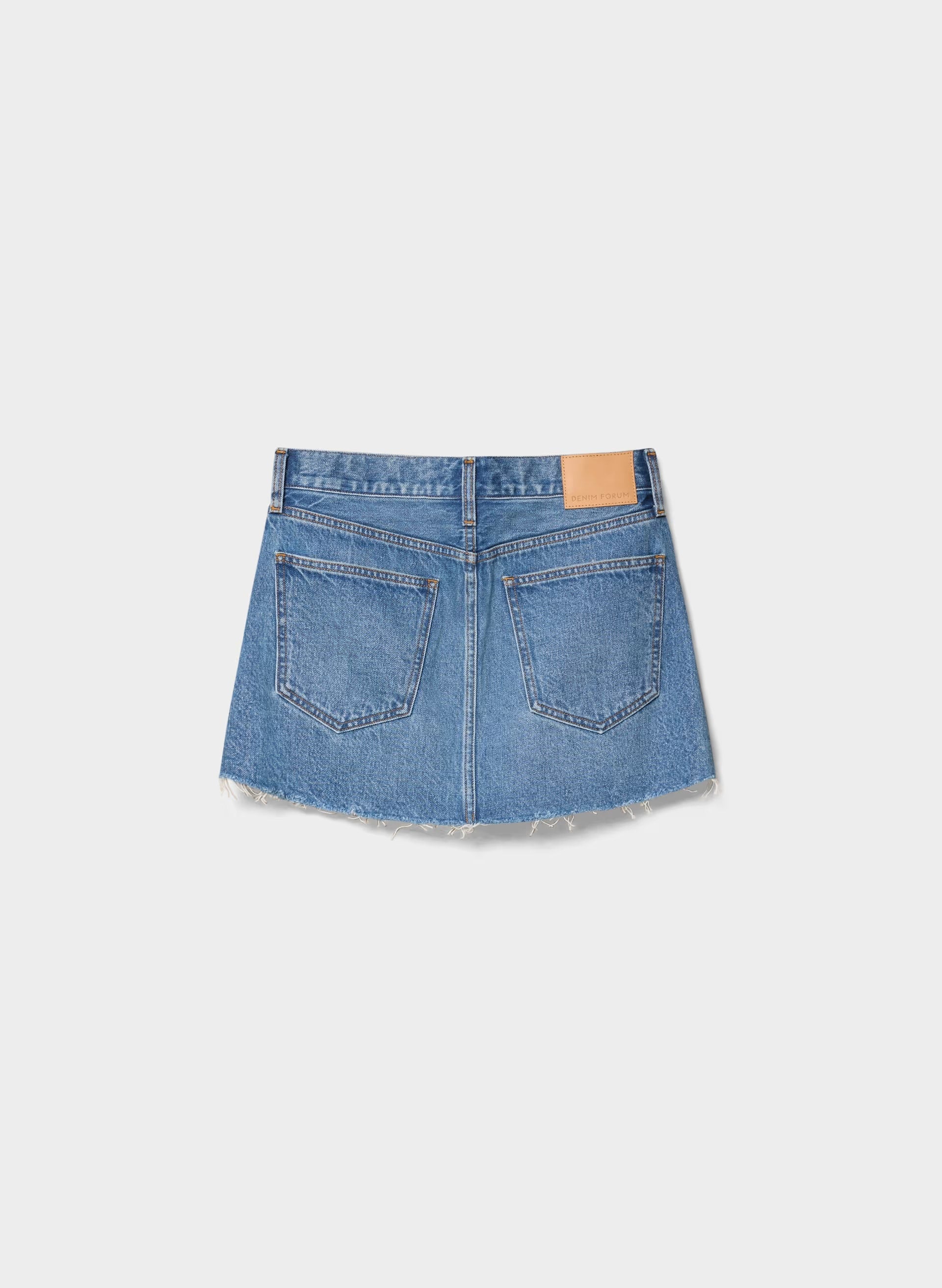 Denim Forum The ‘90s Ricci Micro Denim Skirt - 5 YRS KS N TL BL RW HM