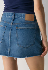 Denim Forum The ‘90s Ricci Micro Denim Skirt - 5 YRS KS N TL BL RW HM