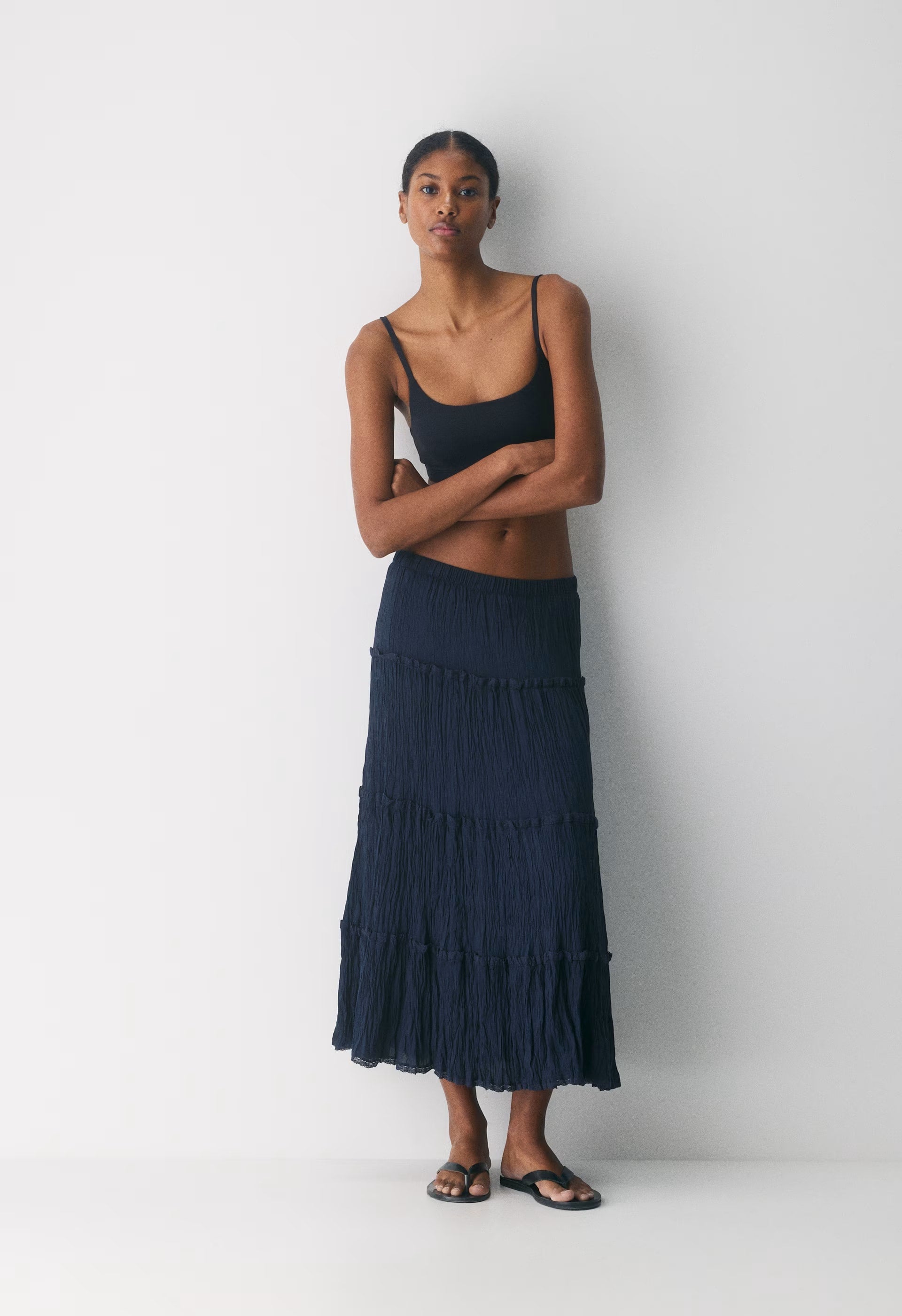 Damasque Skirt - UNDYED ECRU