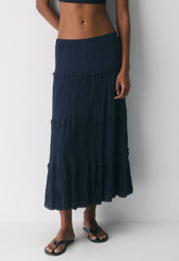 Damasque Skirt - ADMIRAL