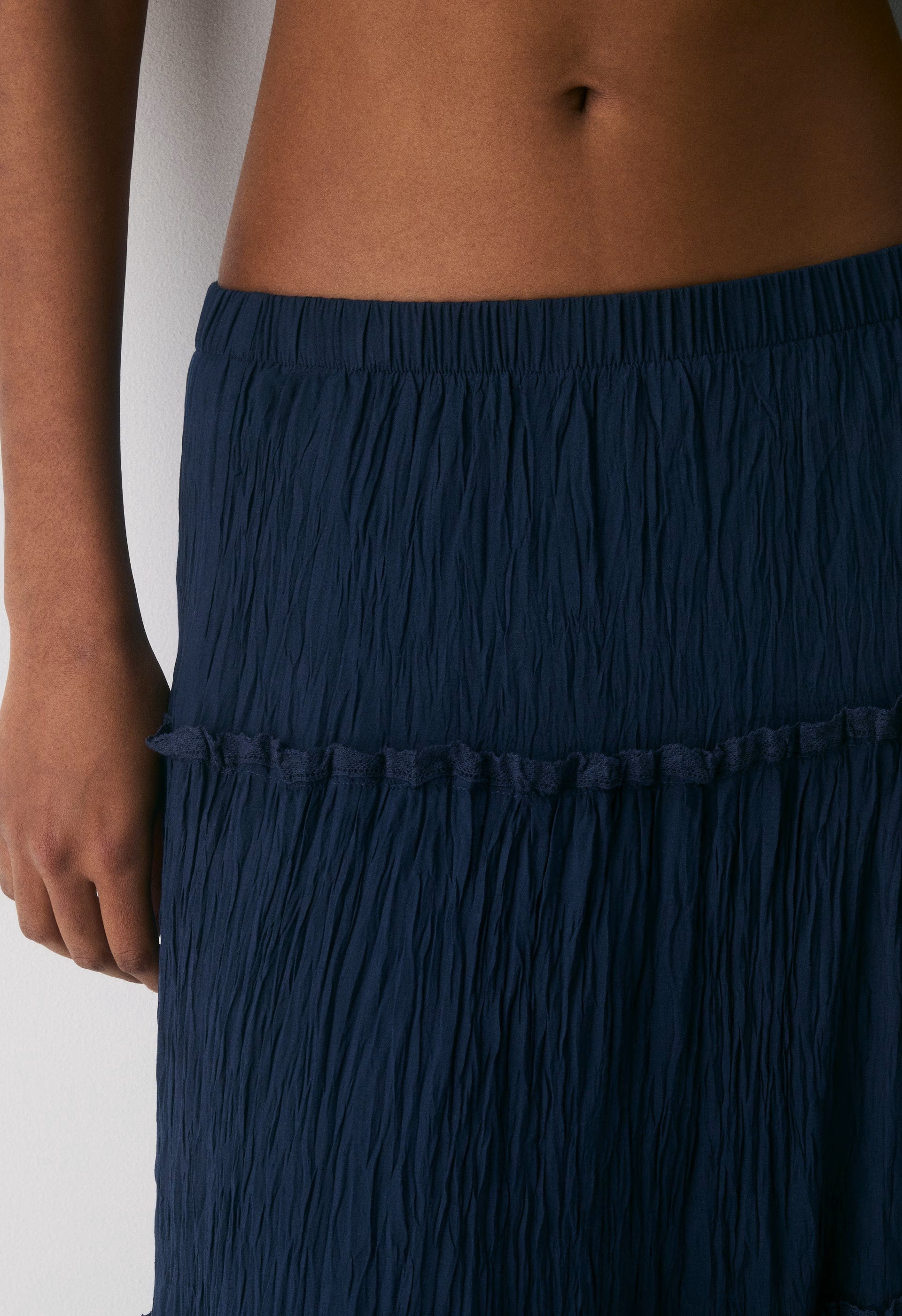 Damasque Skirt - UNDYED ECRU