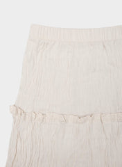 Damasque Skirt - UNDYED ECRU