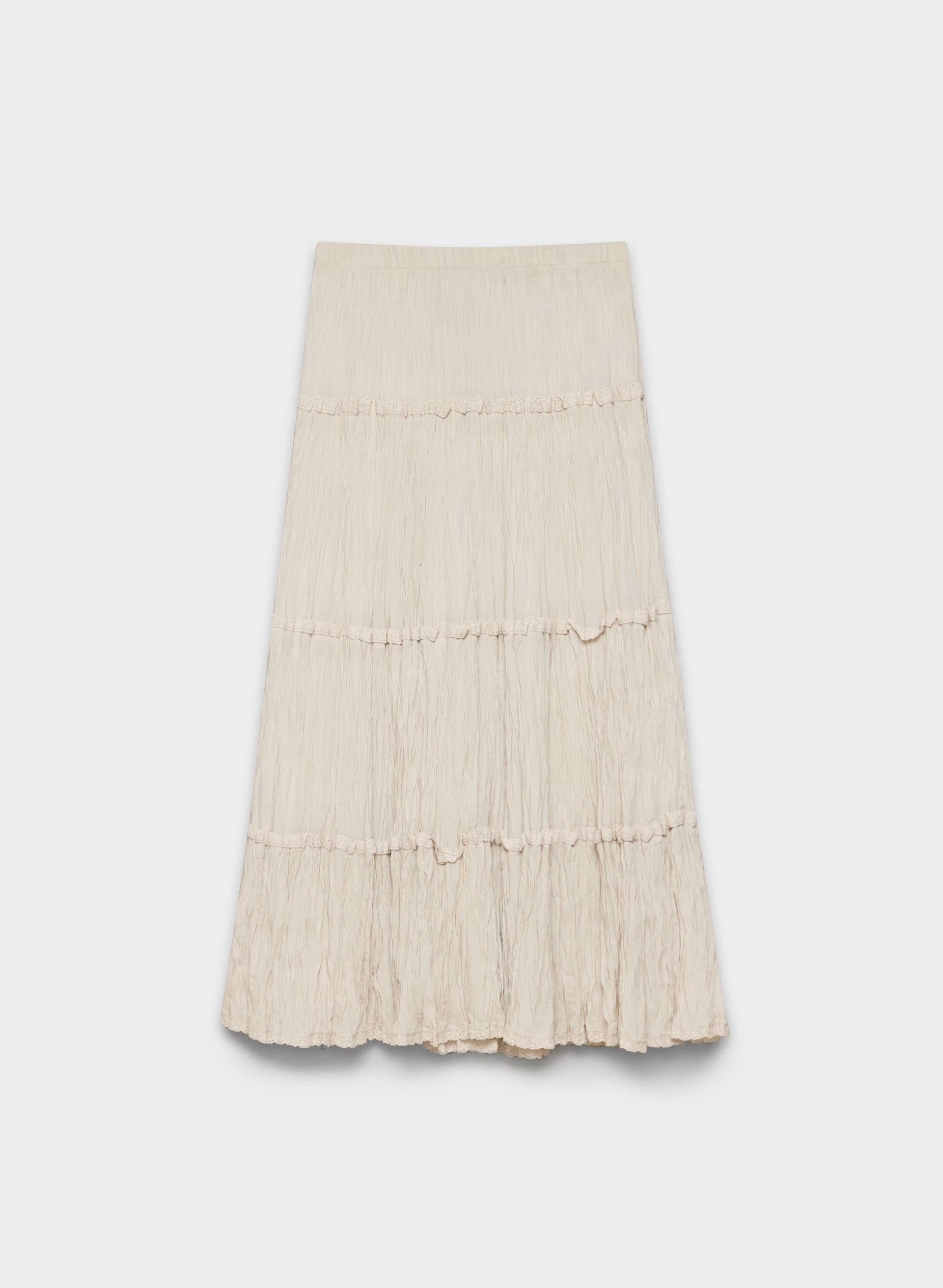 Damasque Skirt - METROPOLIS BEIGE