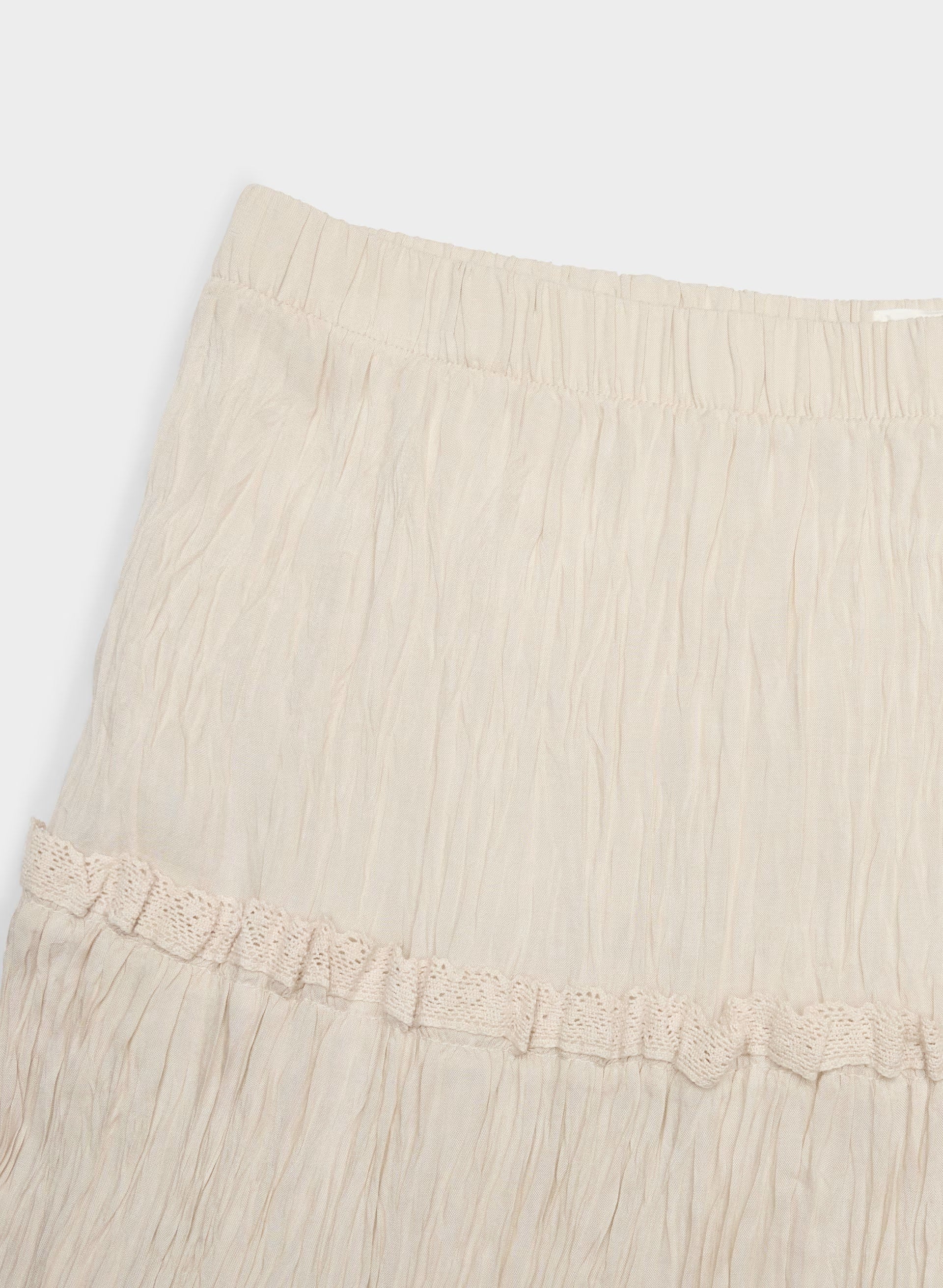 Damasque Skirt - METROPOLIS BEIGE