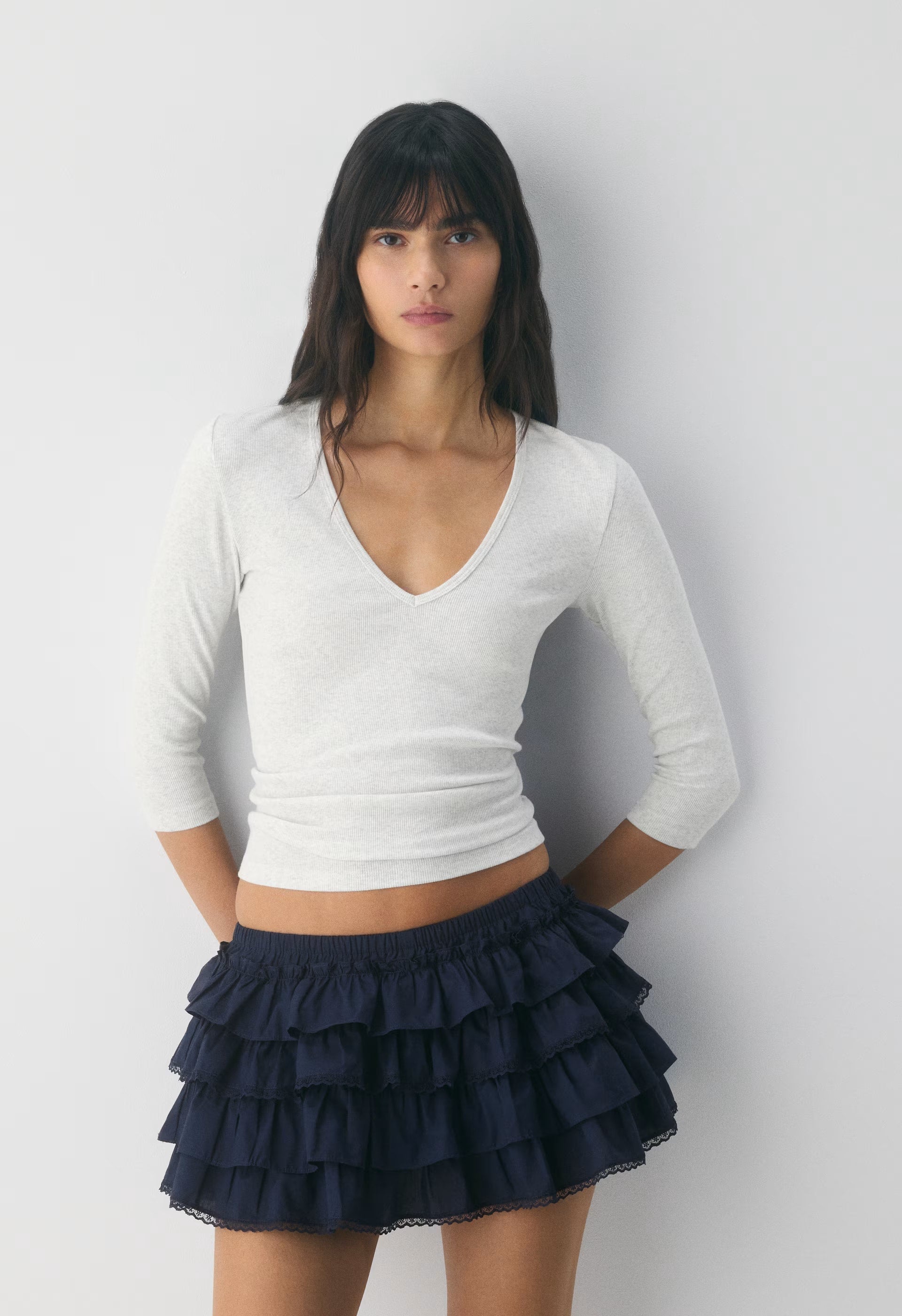 Theo Poplin Skort - ADMIRAL