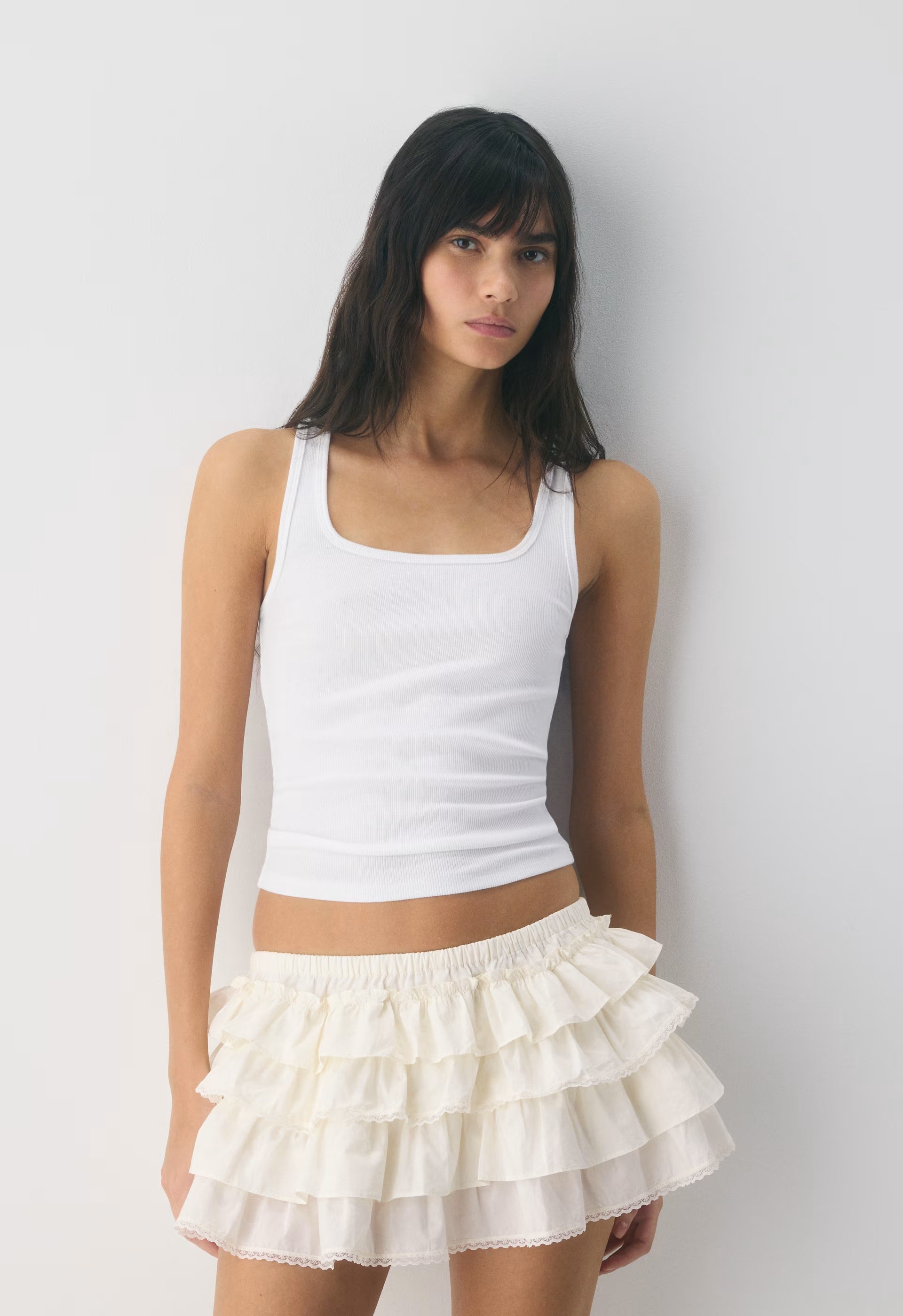 Theo Poplin Skort - LIGHT BIRCH