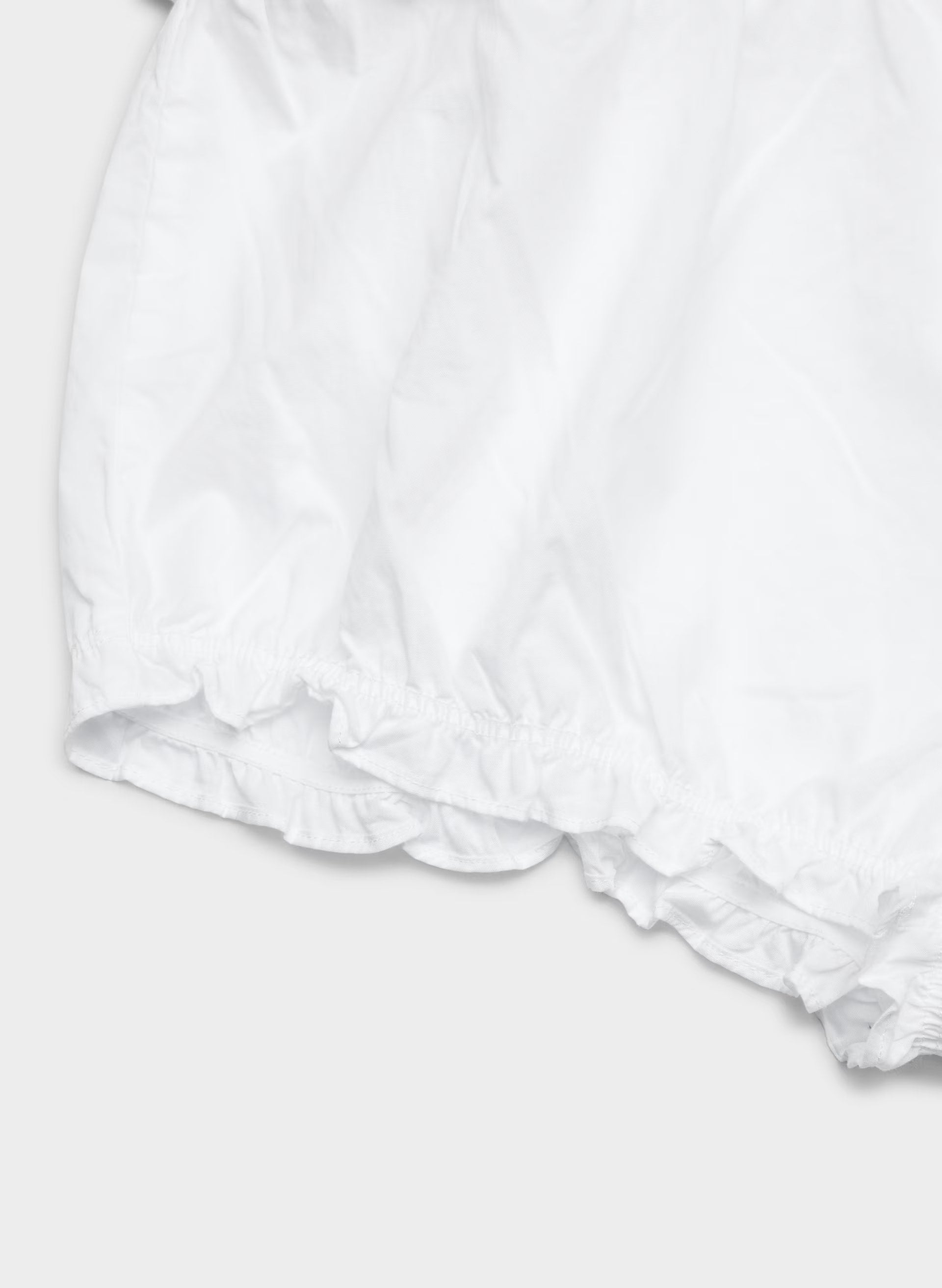 Theo Poplin Skort - BRIGHT WHITE