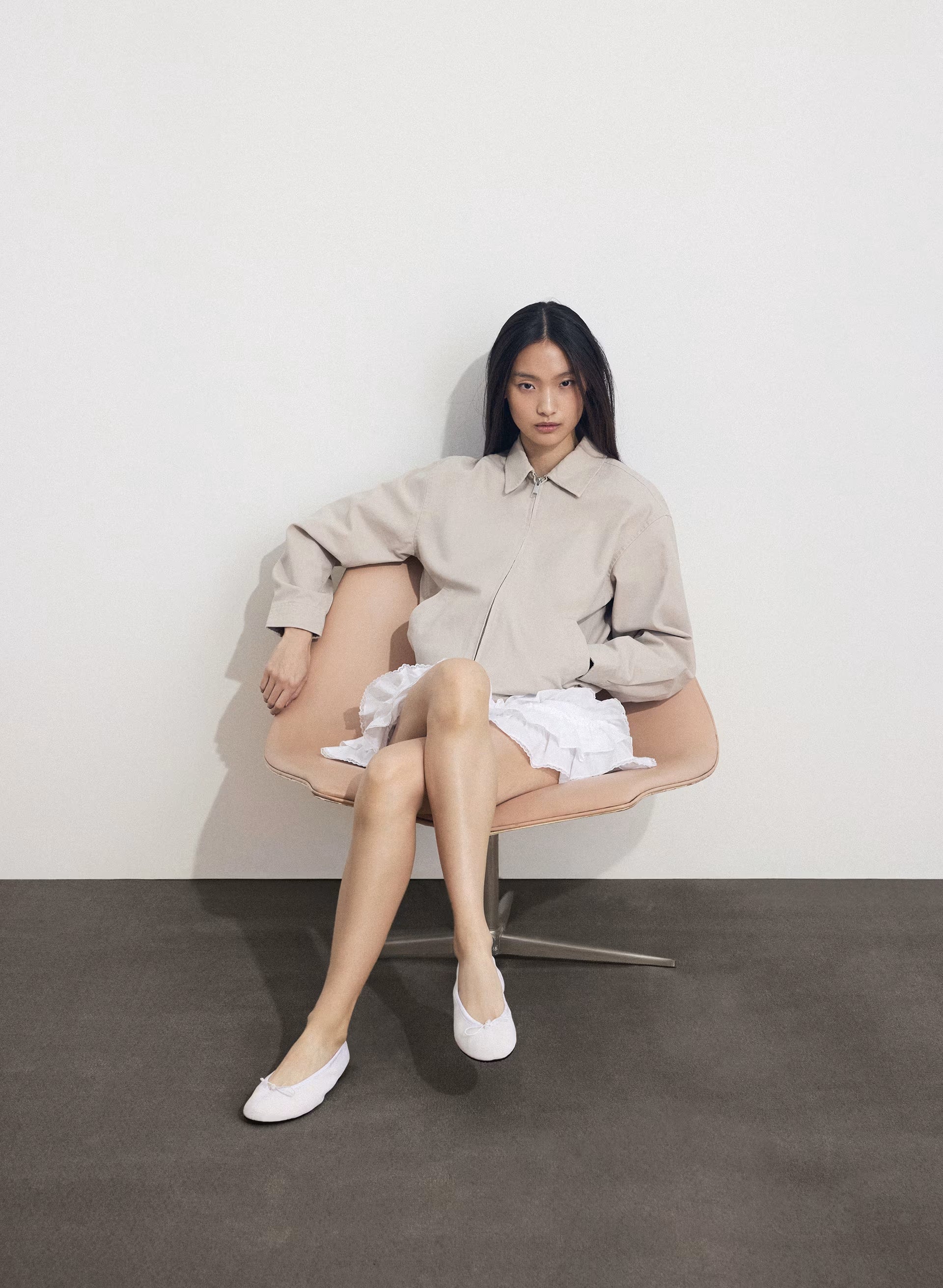 Theo Poplin Skort - BRIGHT WHITE
