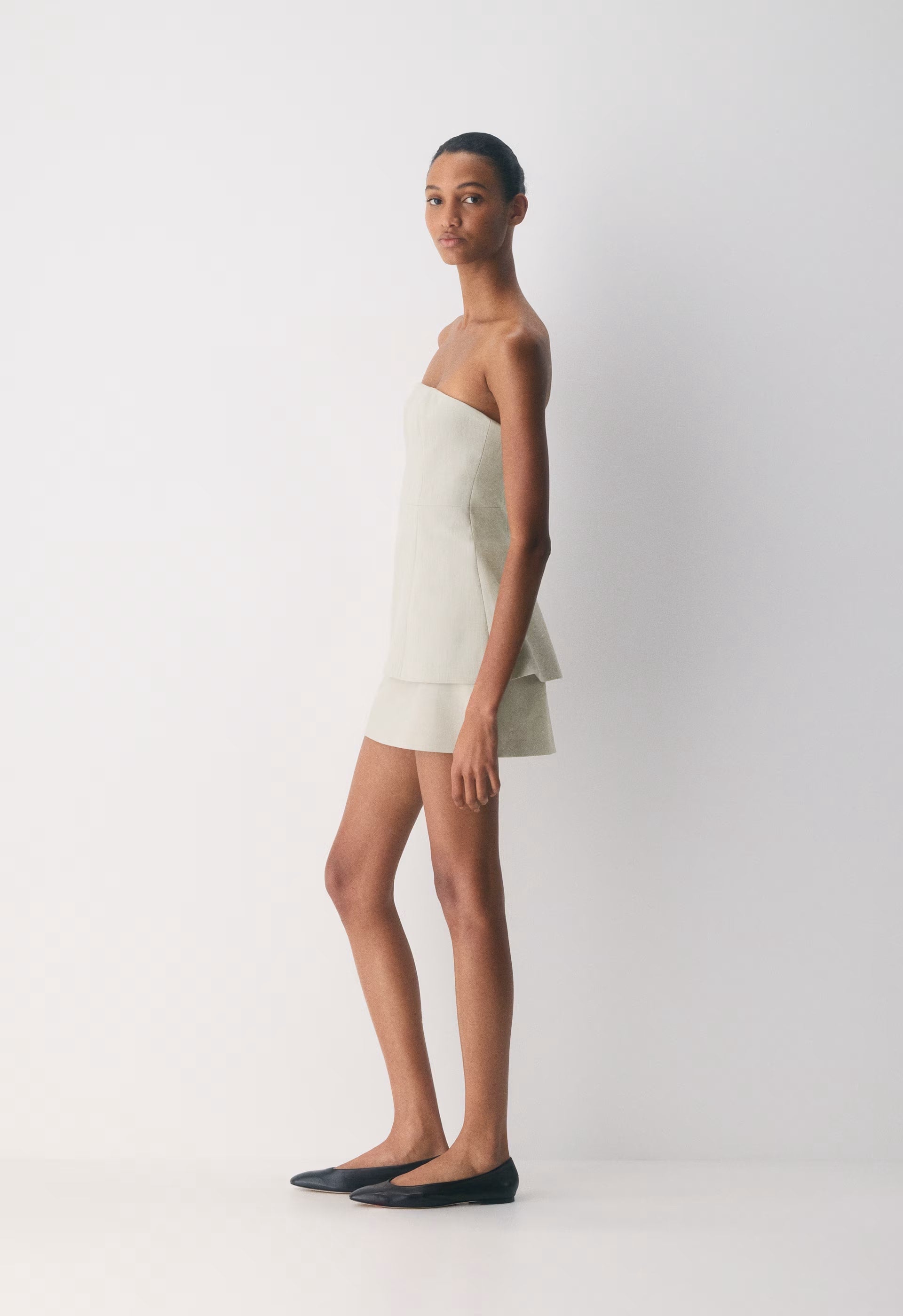 Roundup Skort - Eversential™ Light - HEATHER MATTE PEARL
