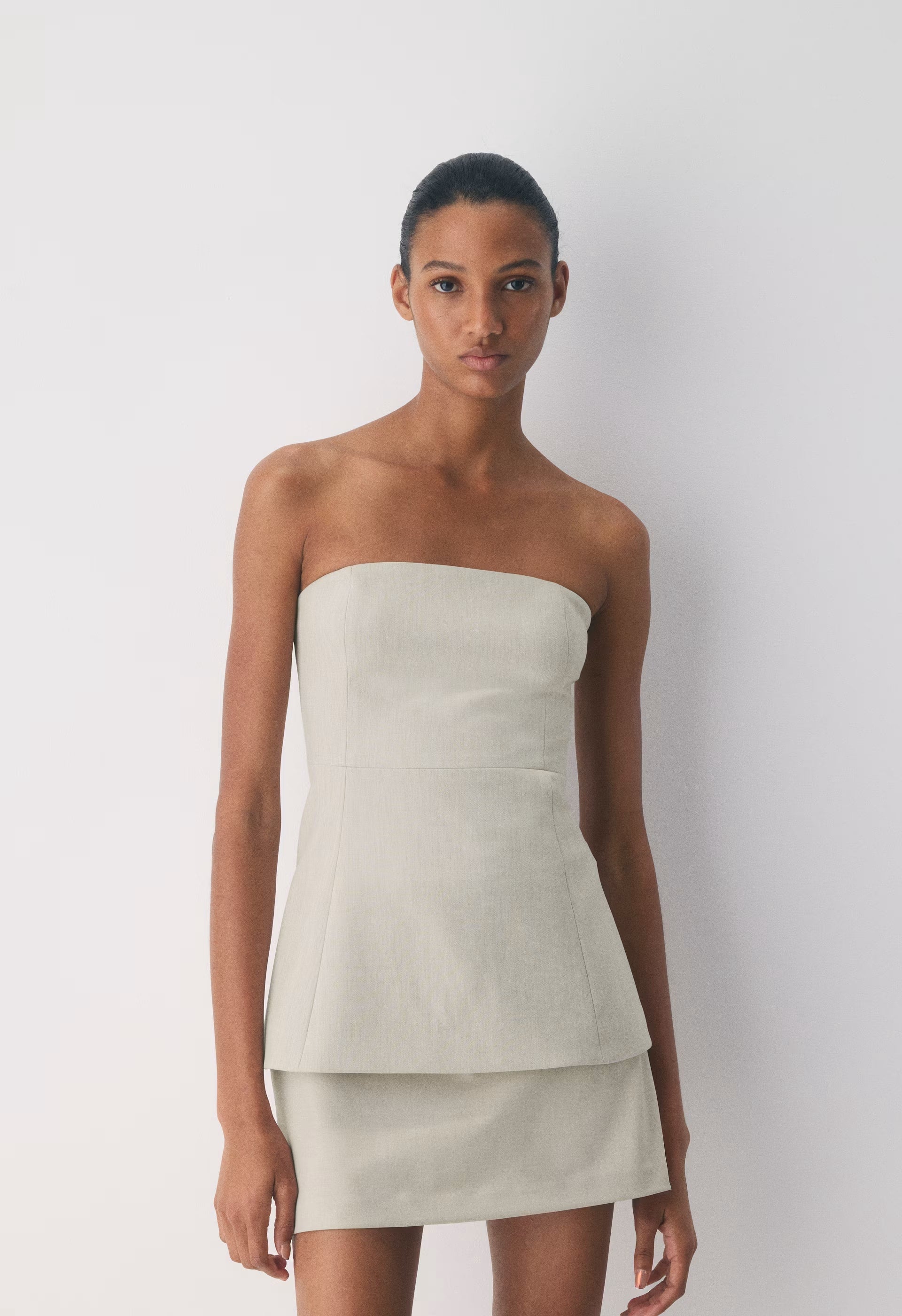 Roundup Skort - Eversential™ Light - HEATHER MATTE PEARL
