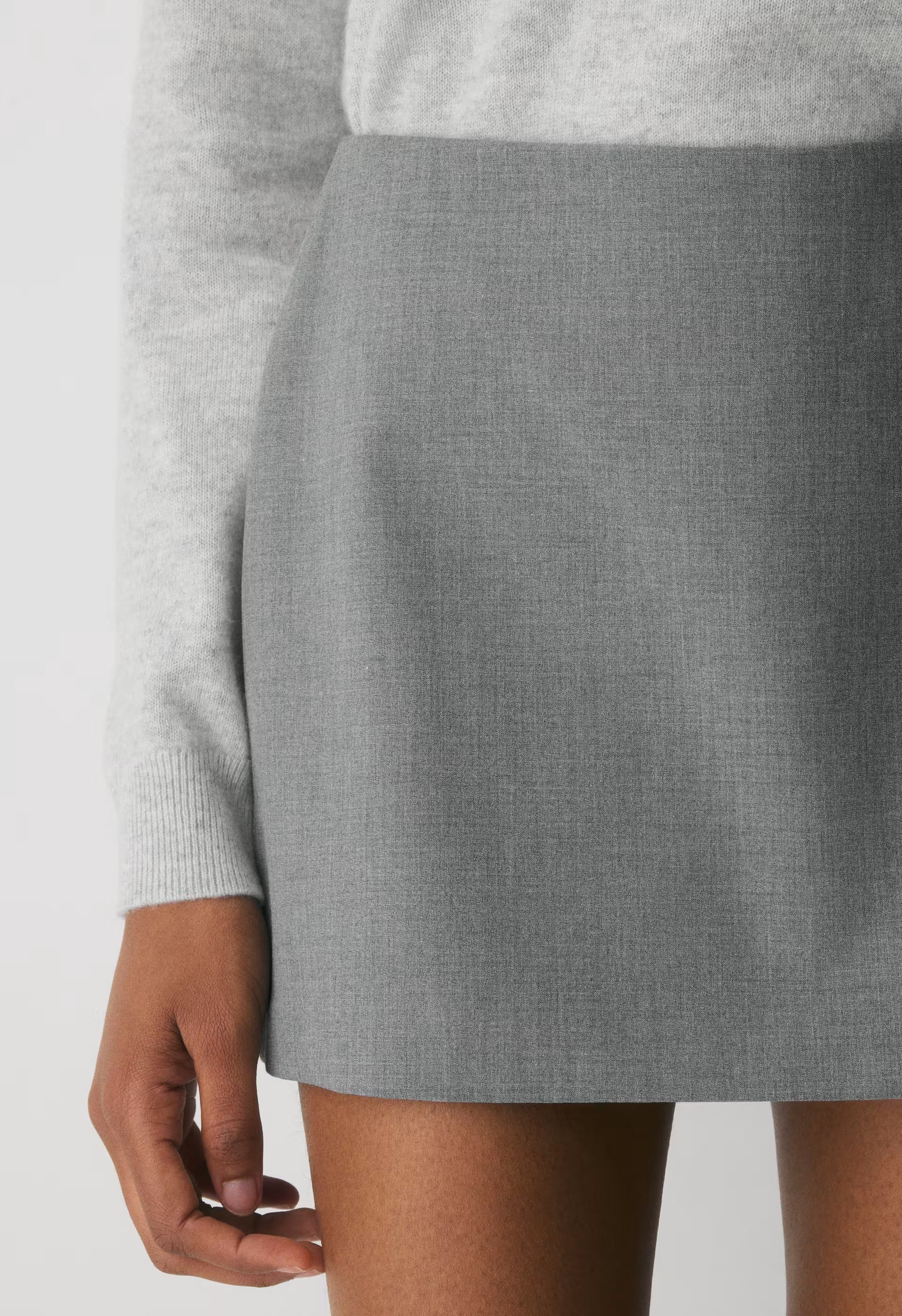 Roundup Skort - Eversential™ Light - HEATHER DARK GREY