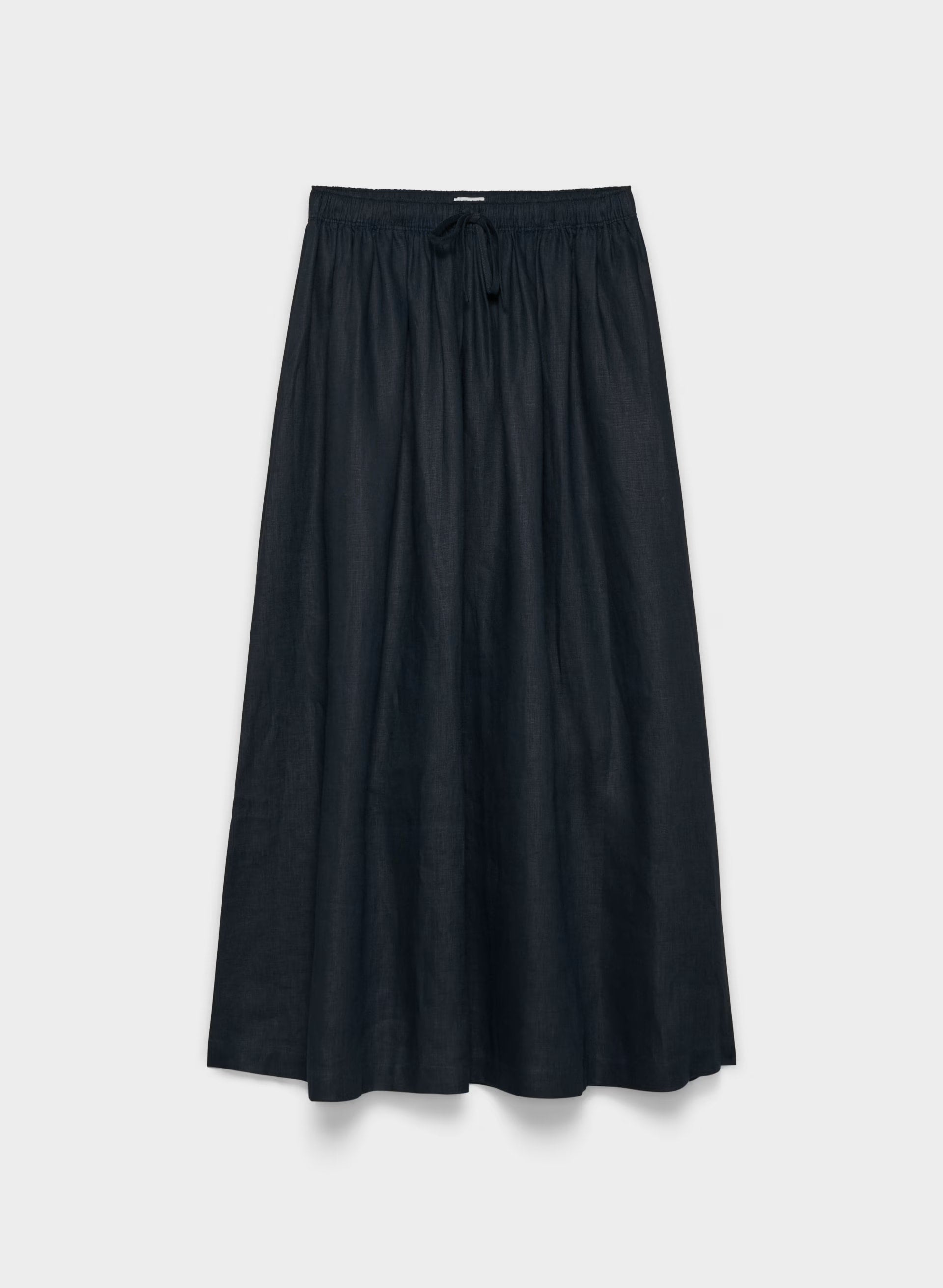 Socialite Linen Skirt - ADMIRAL