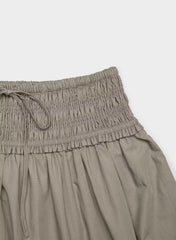 Vetiver Poplin Skirt - TURNER TAUPE