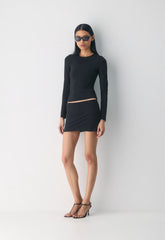 Original Contour Request Micro Tube Skort - BLACK