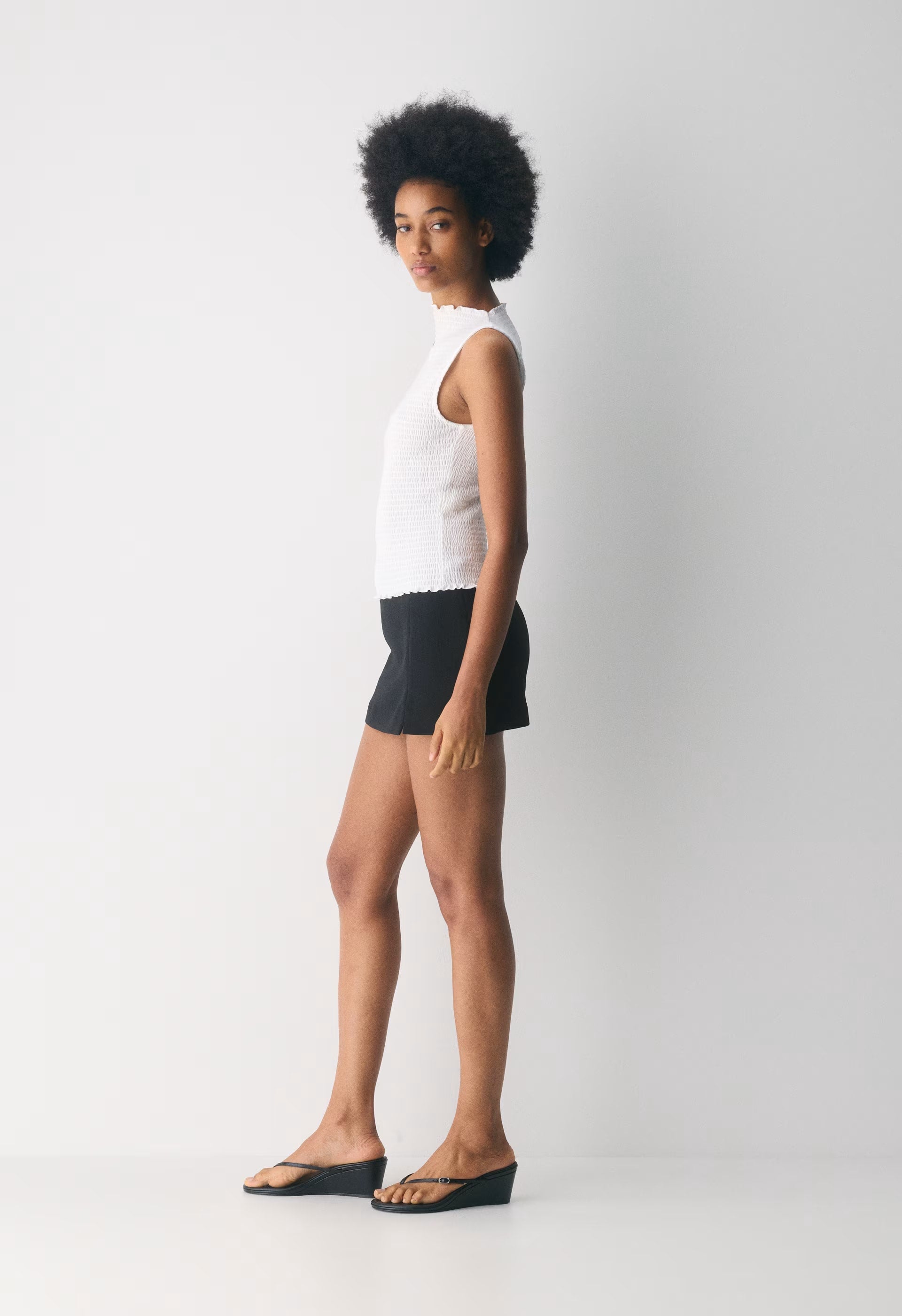 Daphne Skort - Crepette™ - BLACK