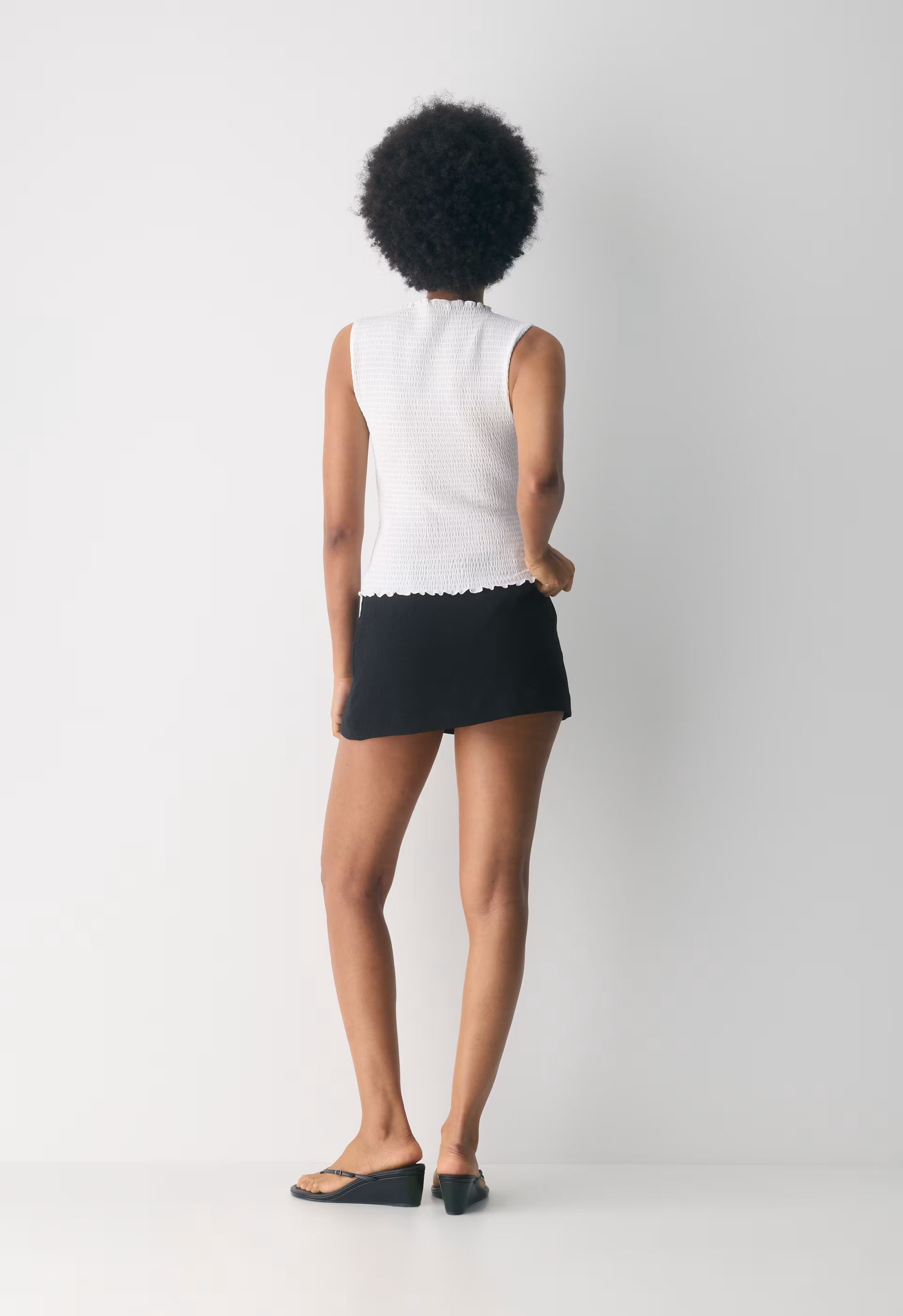 Daphne Skort - Crepette™ - WHITE