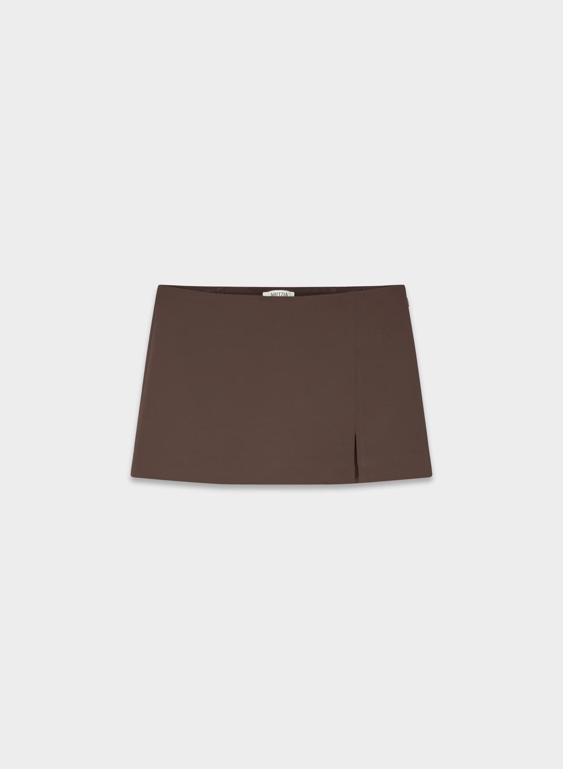 Daphne Skort - Crepette™ - RICH MOCHA BROWN