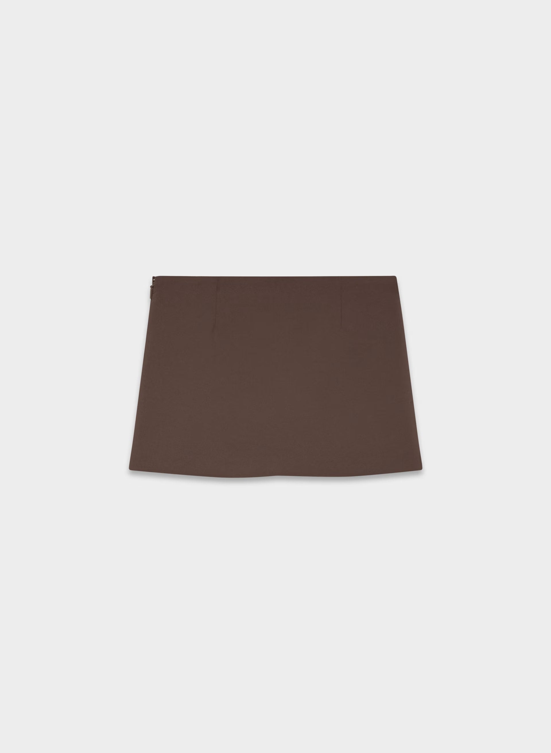 Daphne Skort - Crepette™ - RICH MOCHA BROWN