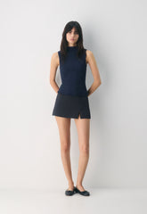 Daphne Skort - Crepette™ - DARK NIGHT NAVY