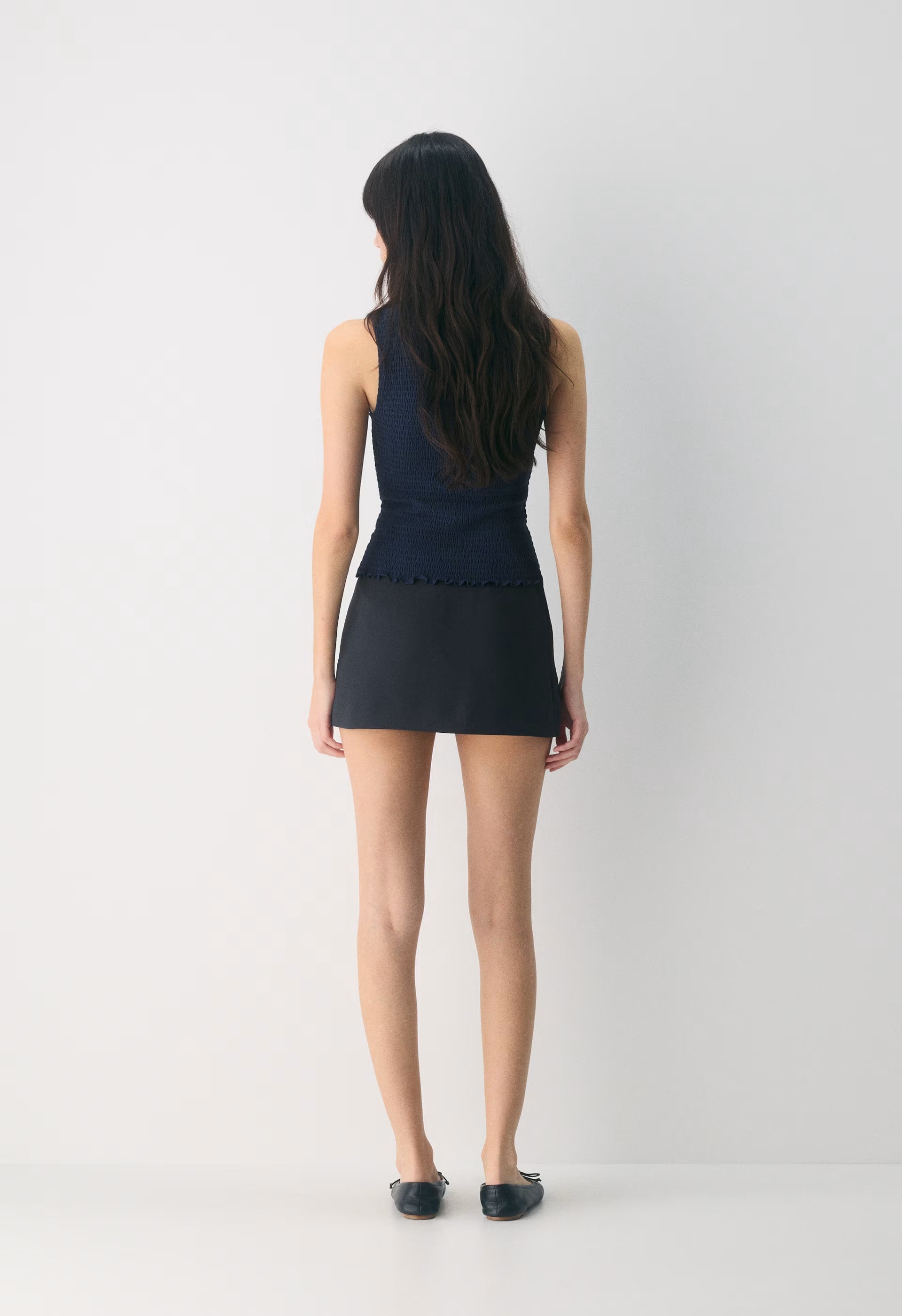 Daphne Skort - Crepette™ - DARK NIGHT NAVY