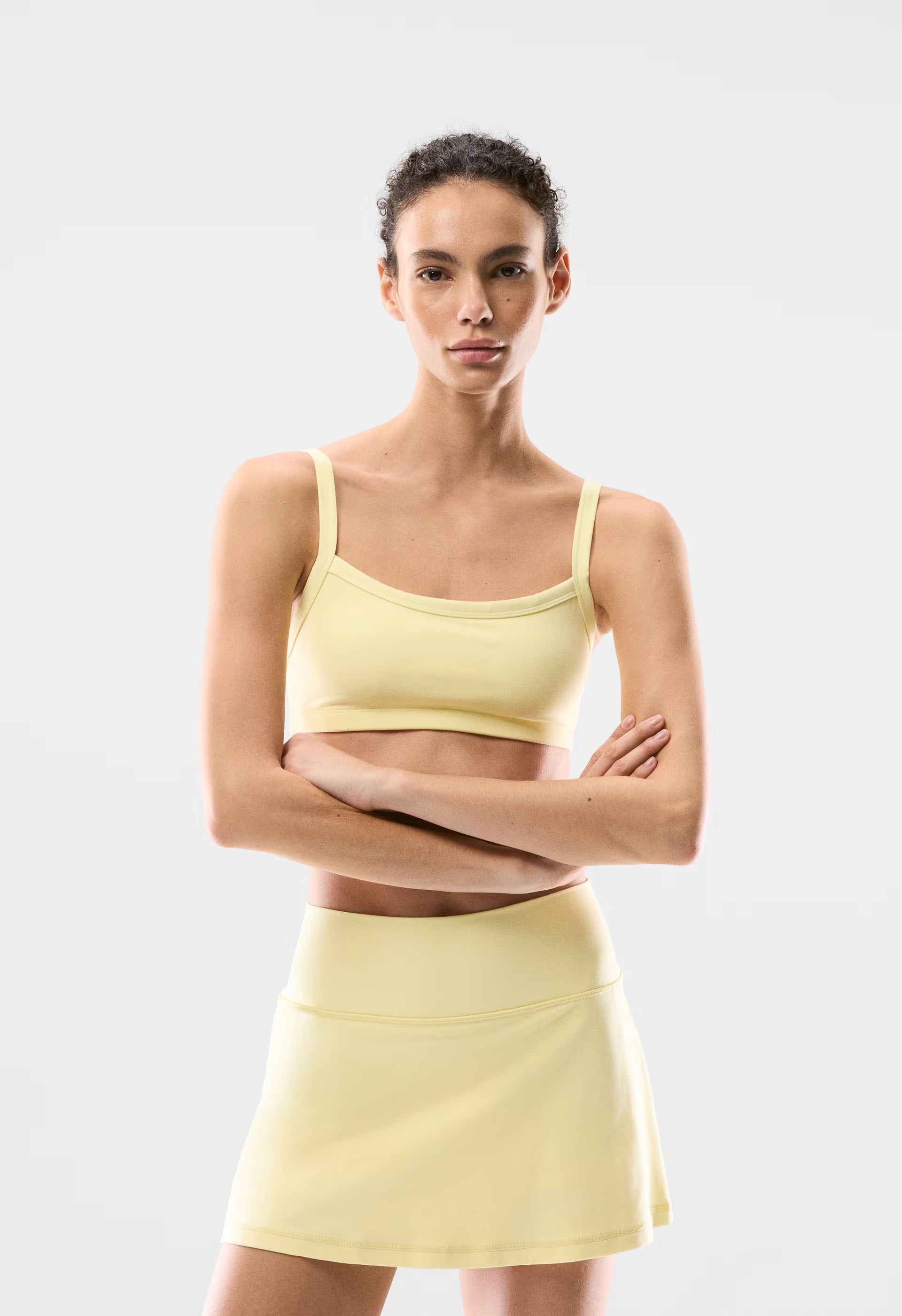 BUTTER High-Jump Skirt - BRIGHT WHITE