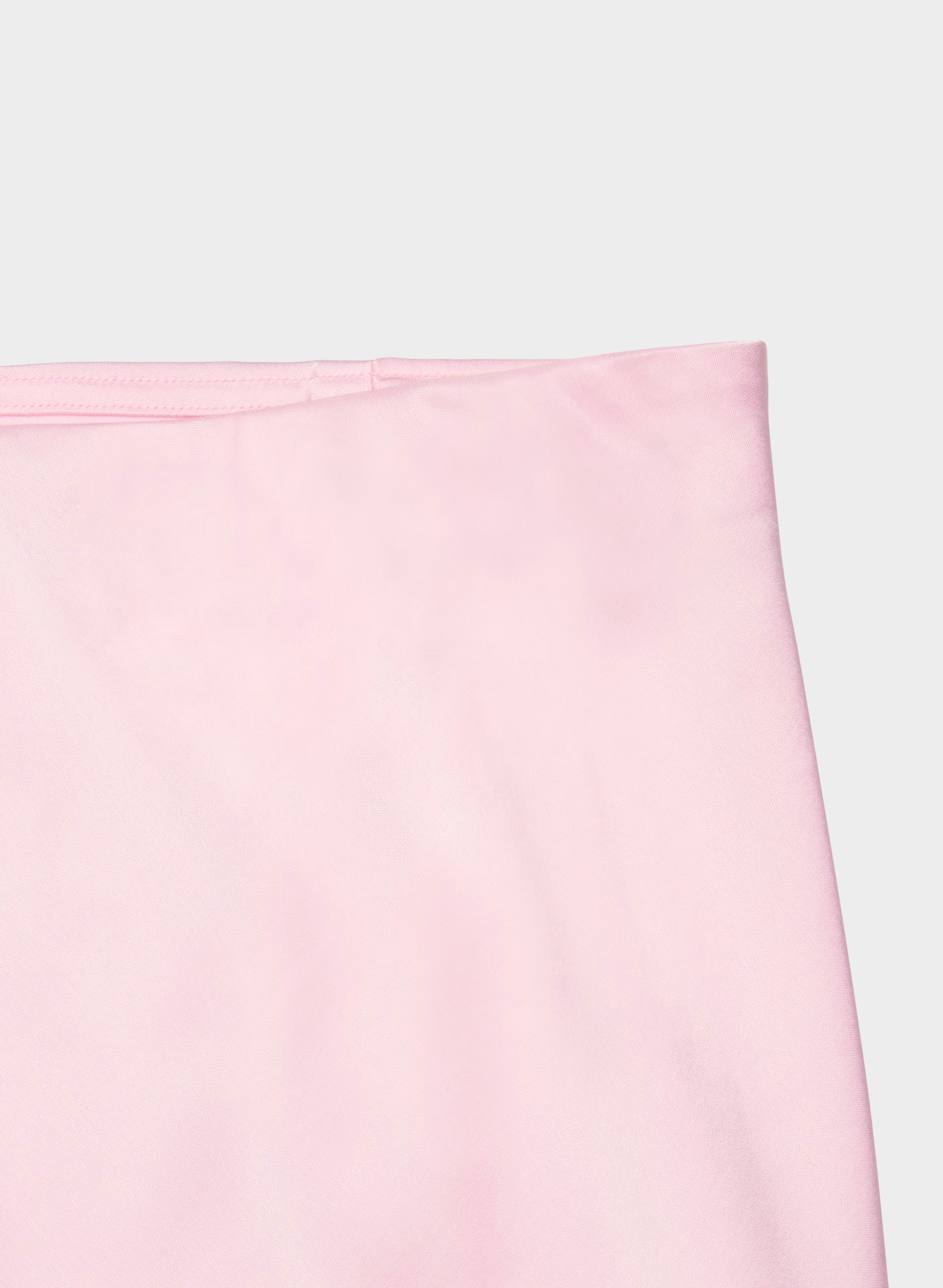 Henrietta Satin Skirt - MLKSHK PNK/LGHT BRCH