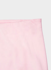 Henrietta Satin Skirt - MLKSHK PNK/LGHT BRCH
