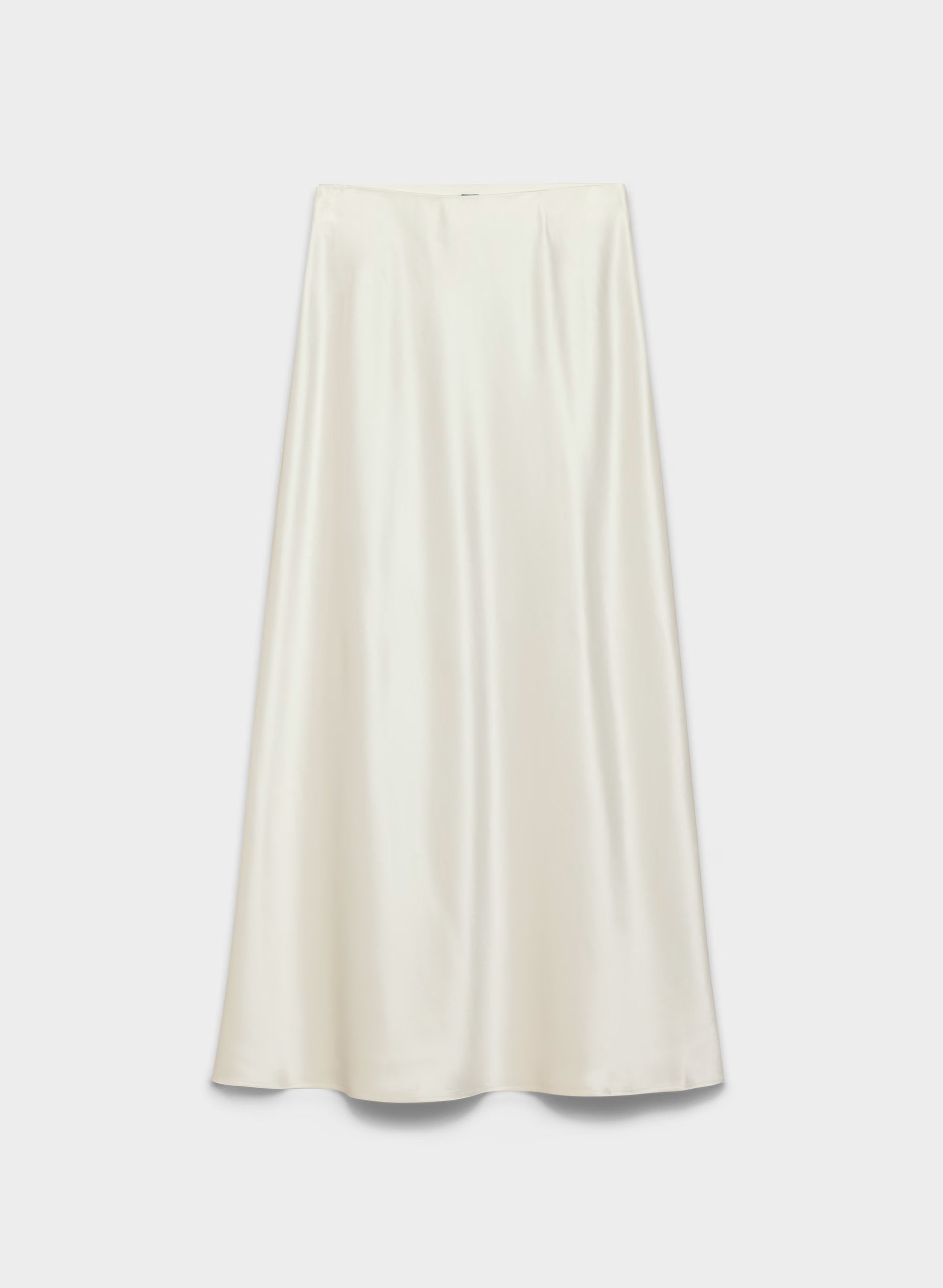 Capture Satin Skirt - LIGHT BIRCH