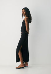 Smooth Matter™ Subscript Skirt - BLACK