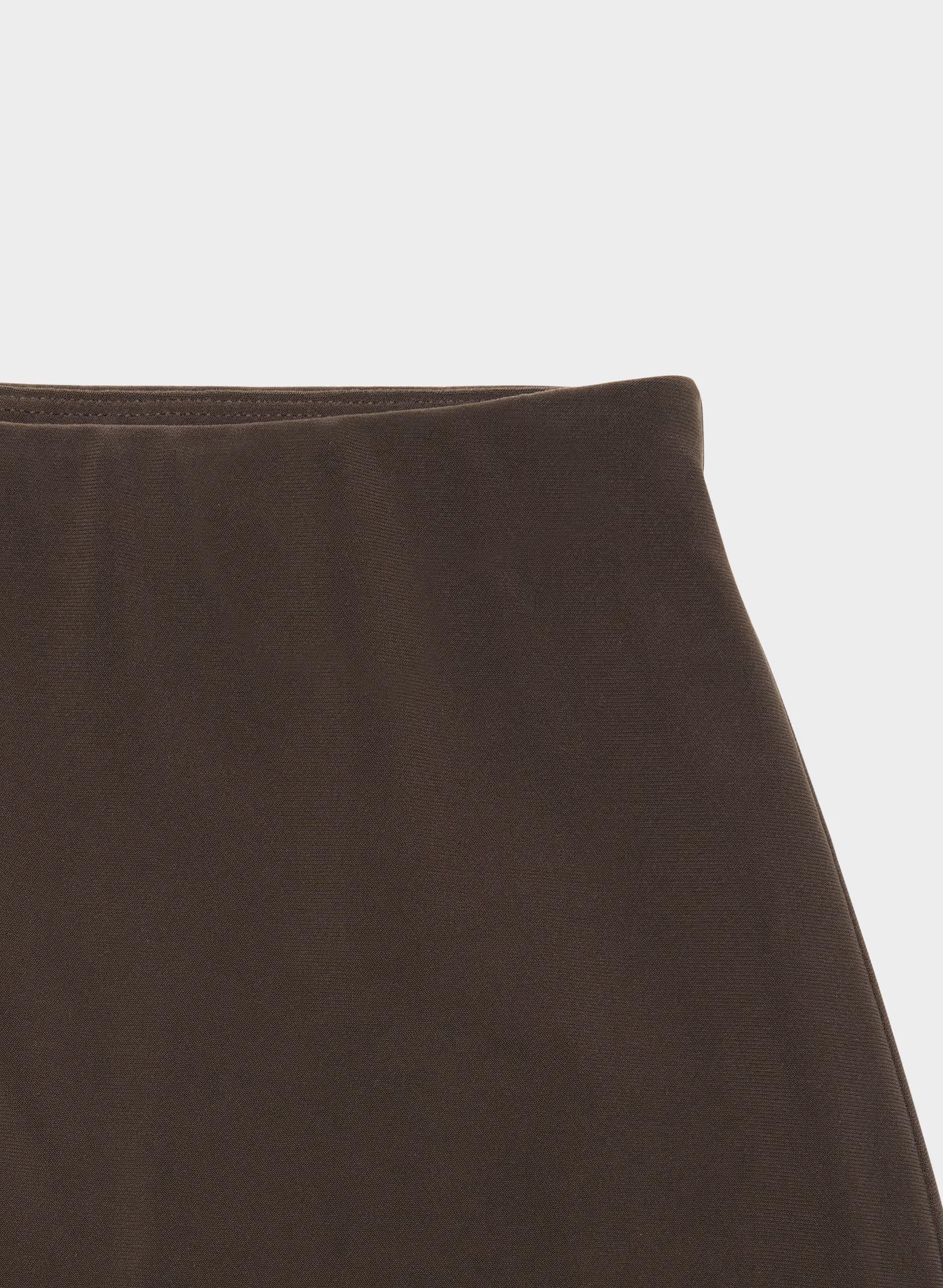 Smooth Matter™ Subscript Skirt - RICH MOCHA BROWN