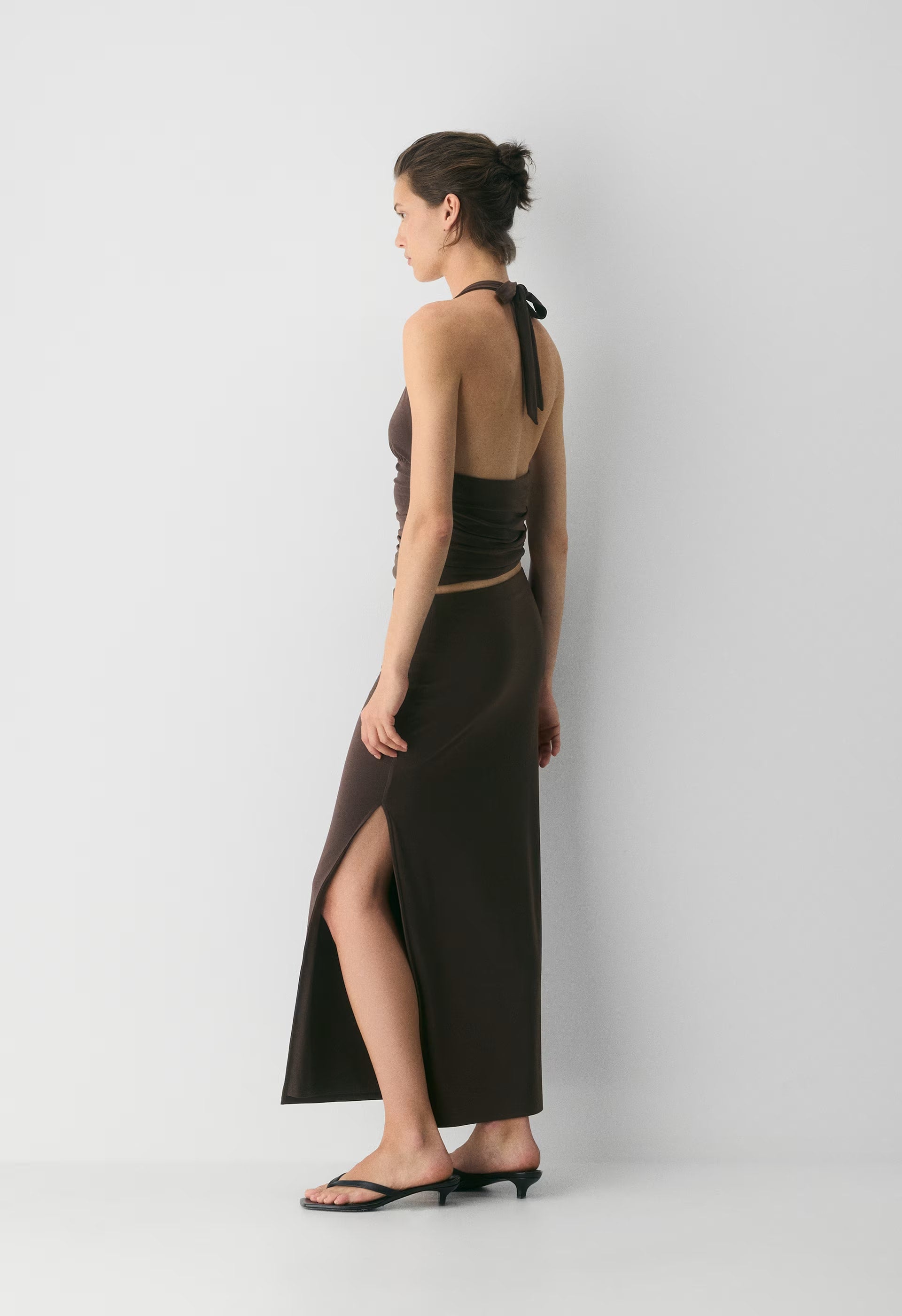 Smooth Matter™ Subscript Skirt - RICH MOCHA BROWN