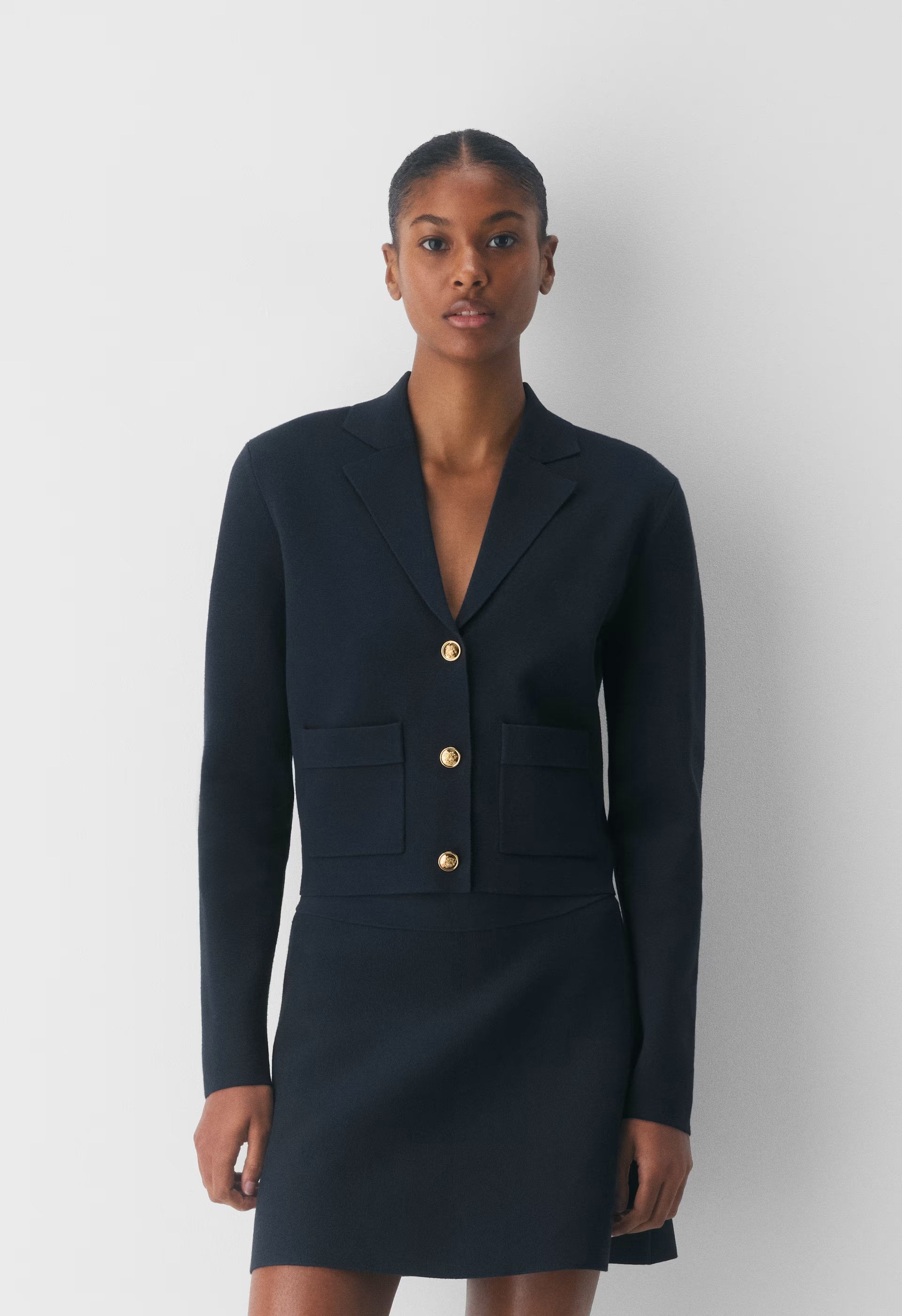 Address Skirt - Wonder Yarn - DARK NIGHT NAVY
