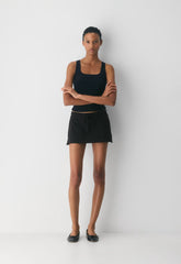 HomeStretch™ Smooth Soundcheck Skort - BLACK