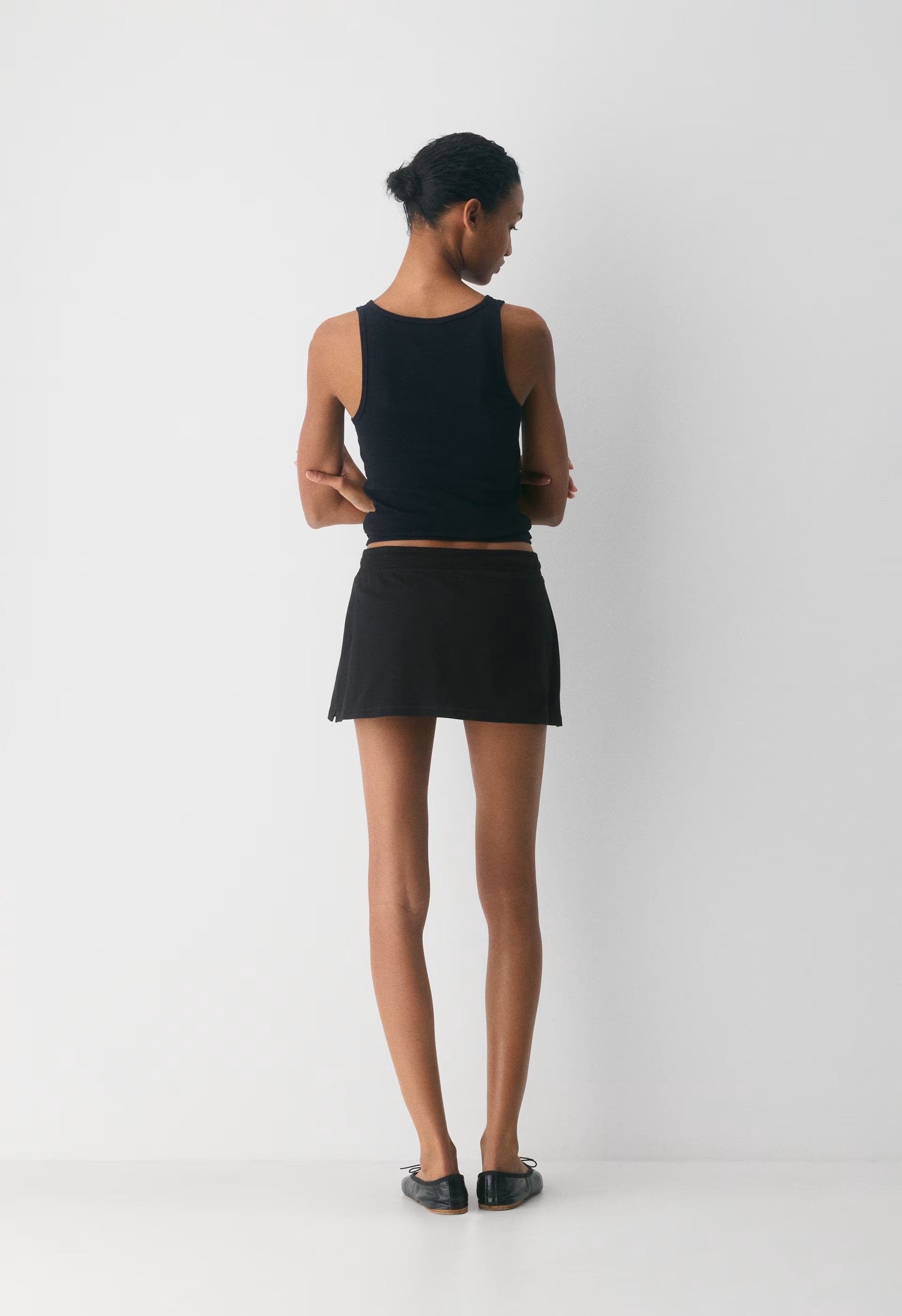 HomeStretch™ Smooth Soundcheck Skort - BLACK