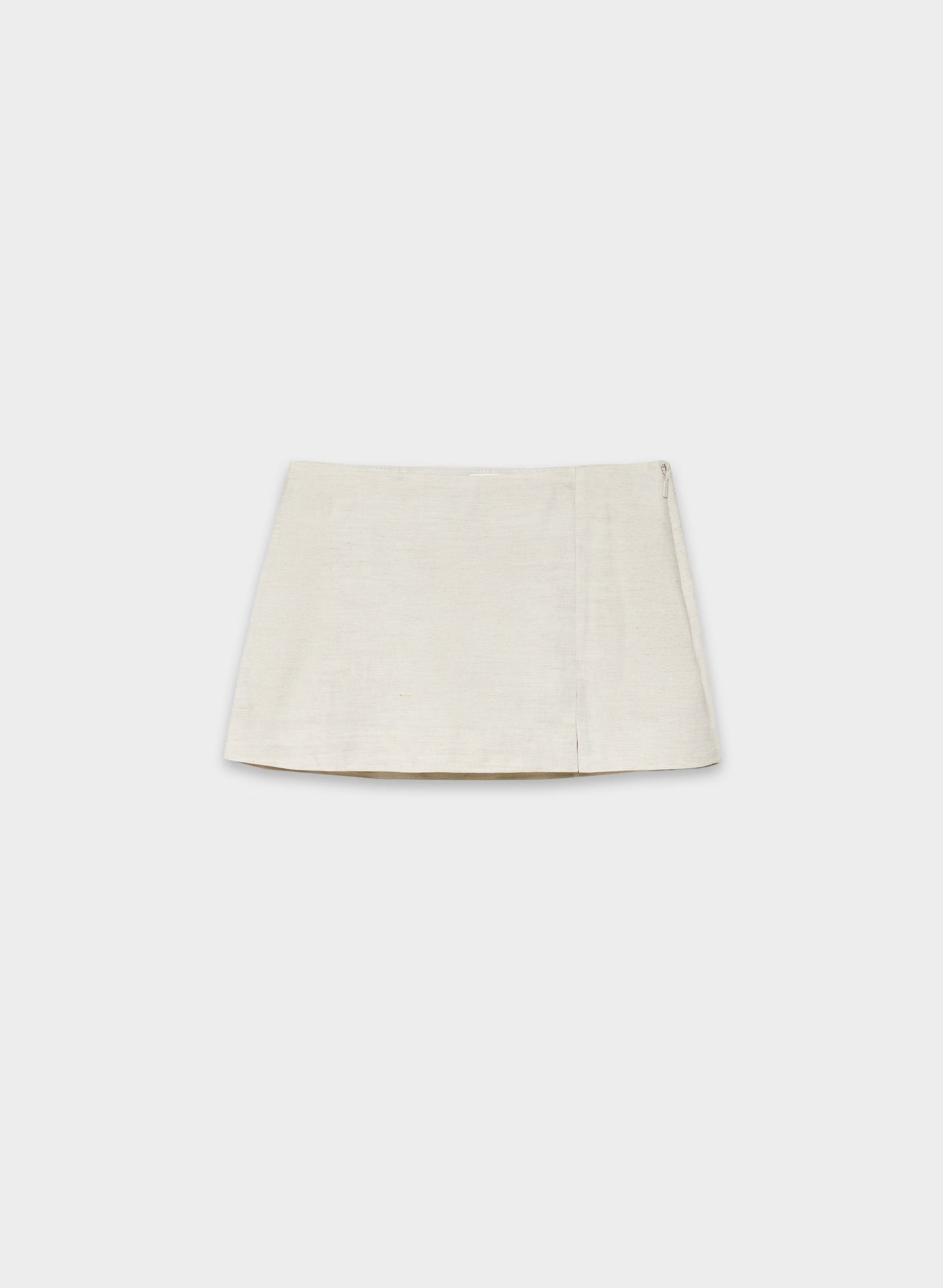 Daphne Skort - CruiseLinen™ - UNDYED ECRU