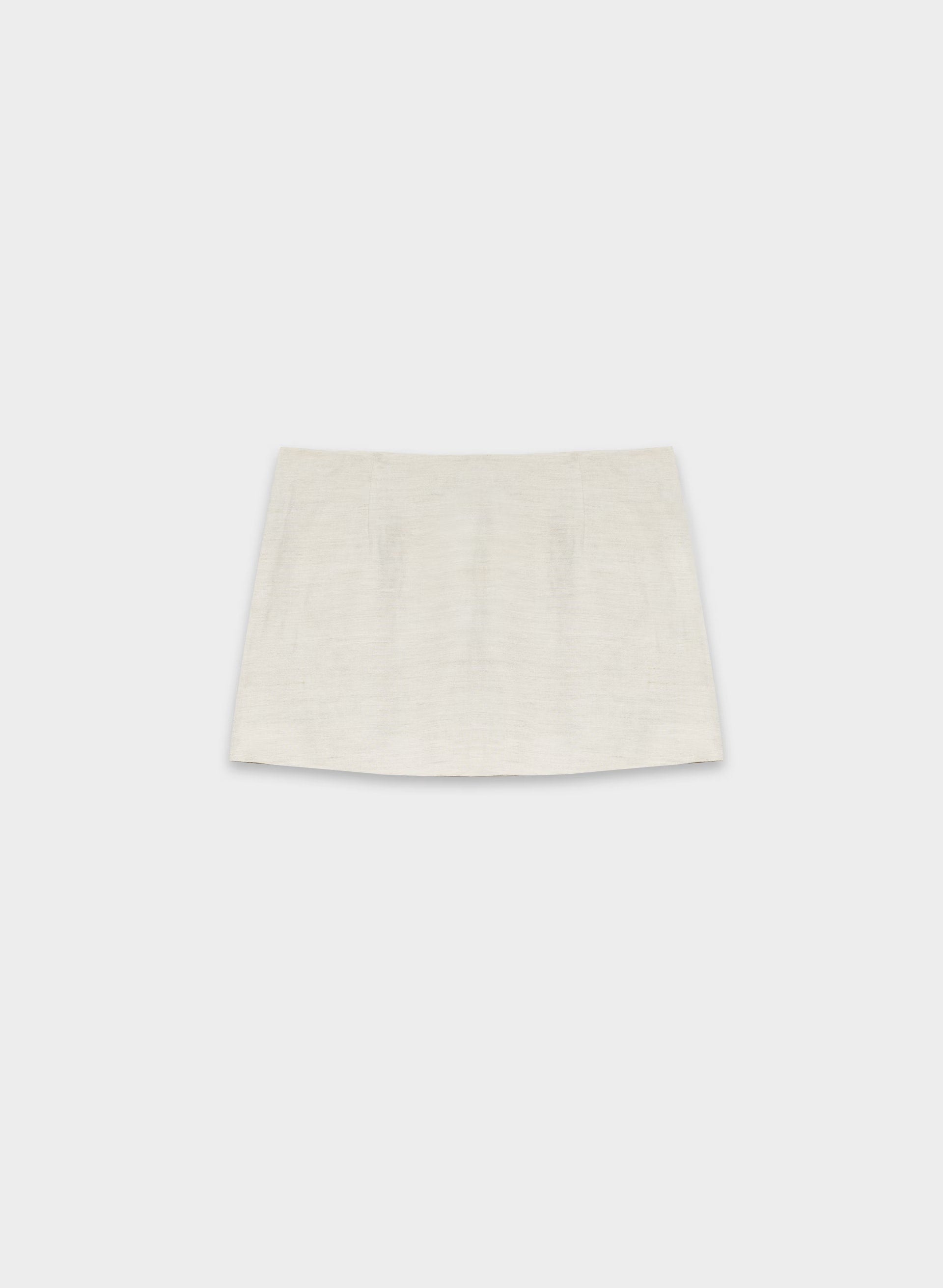 Daphne Skort - CruiseLinen™ - UNDYED ECRU