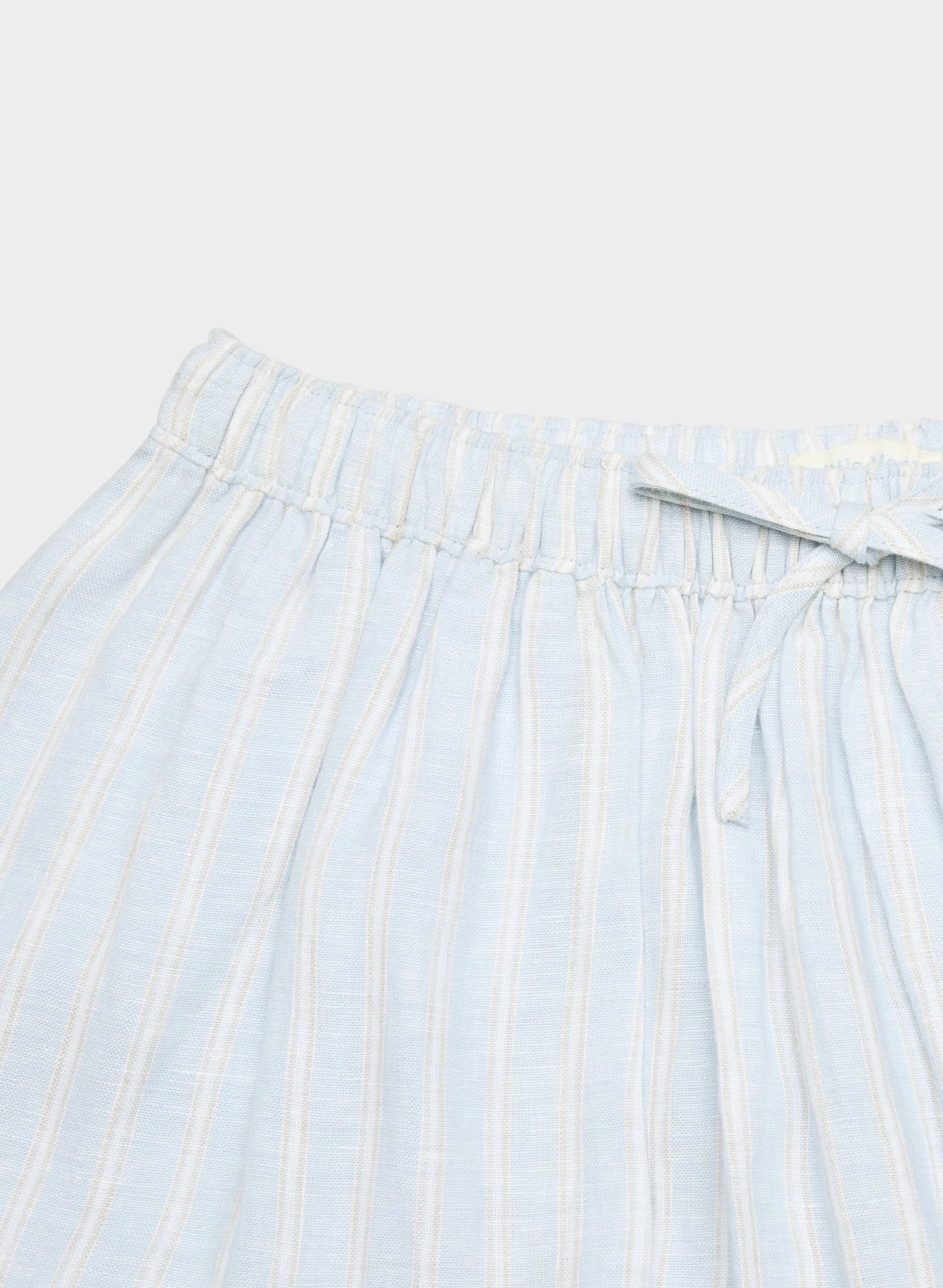Socialite Linen Skirt - IDELLA STRP VILLBL/WH