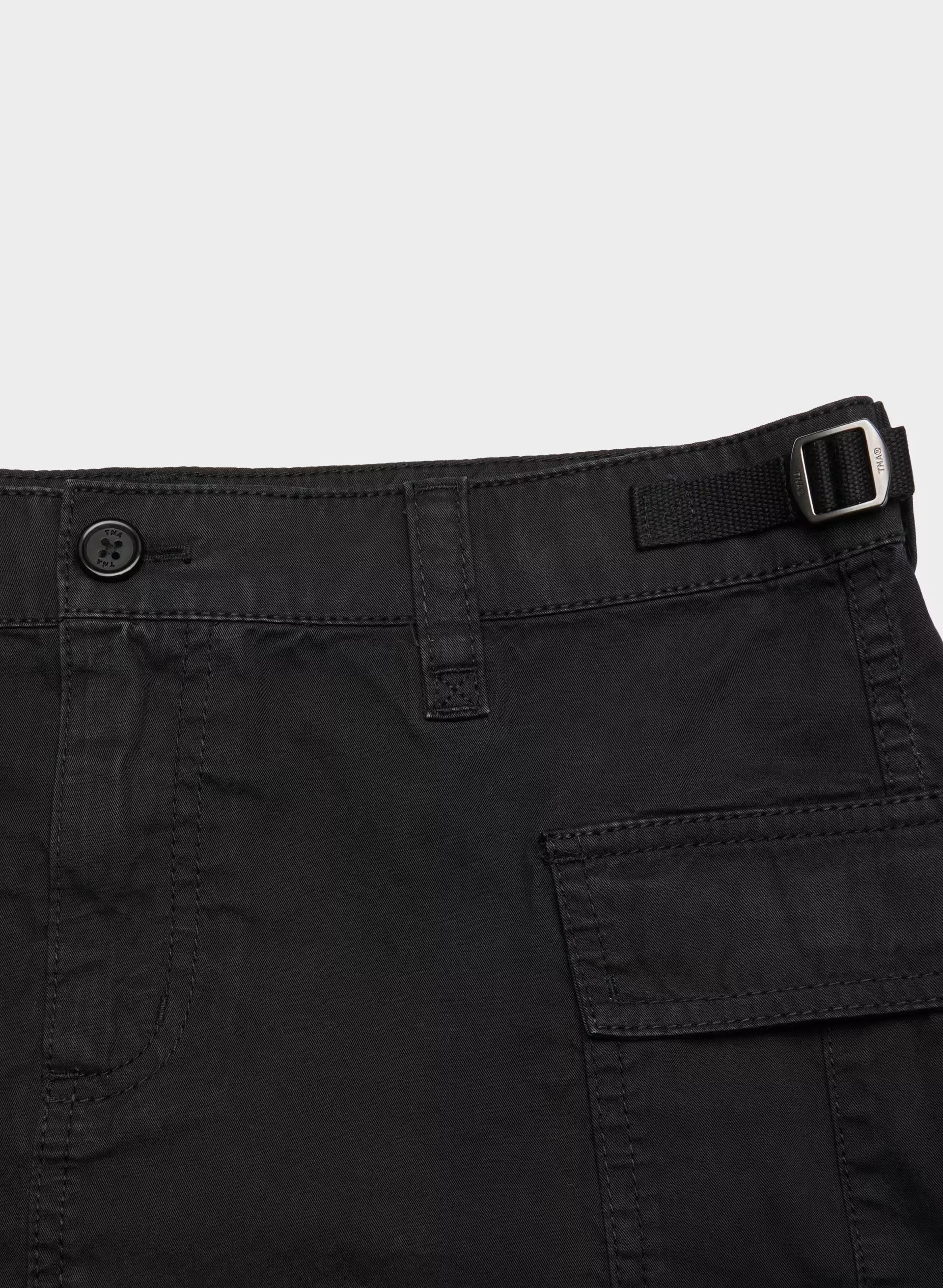 Bumper Cargo Skirt - LIVED-IN INK BLACK