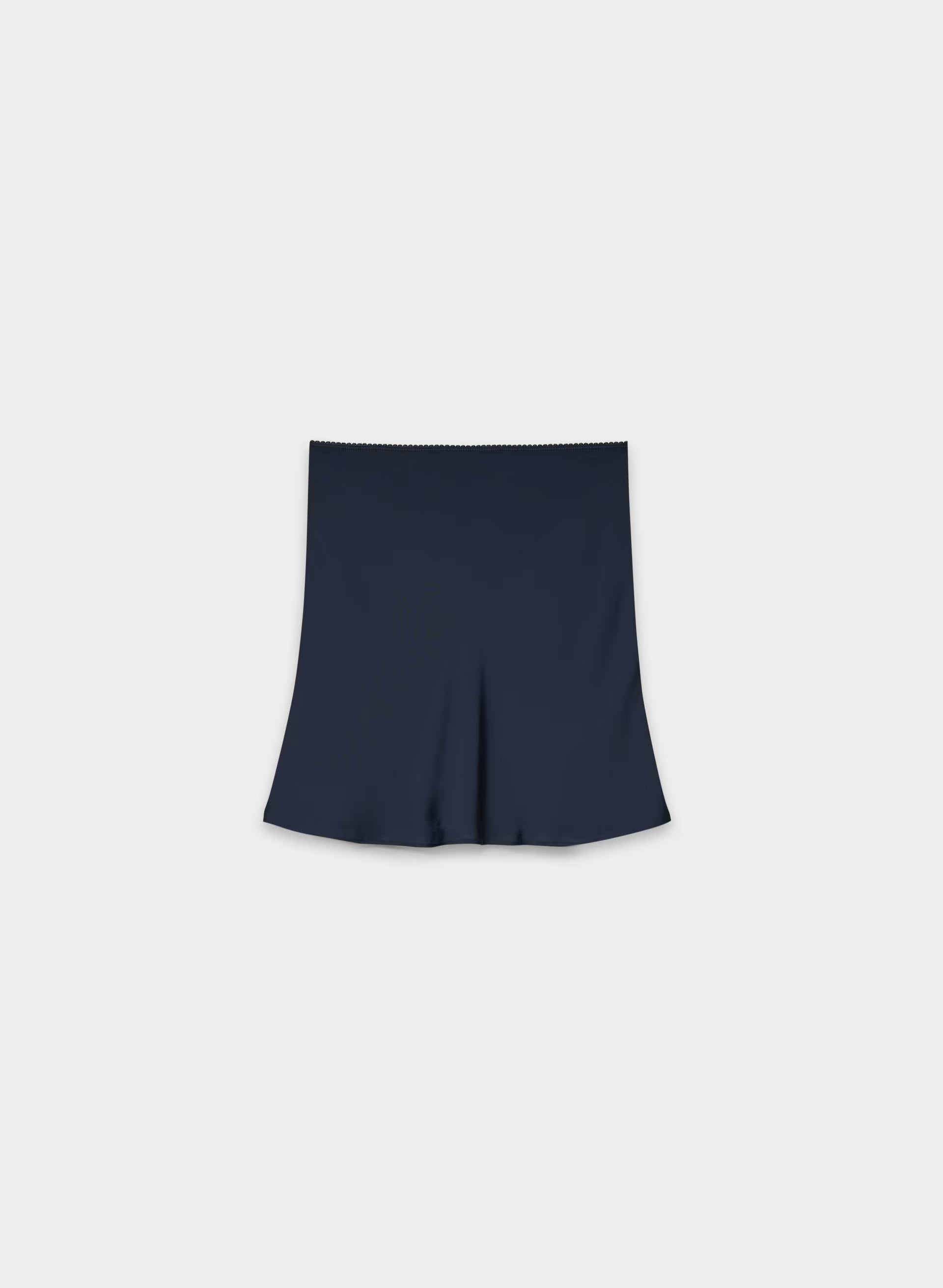 Smile Satin Skirt - ADMIRAL