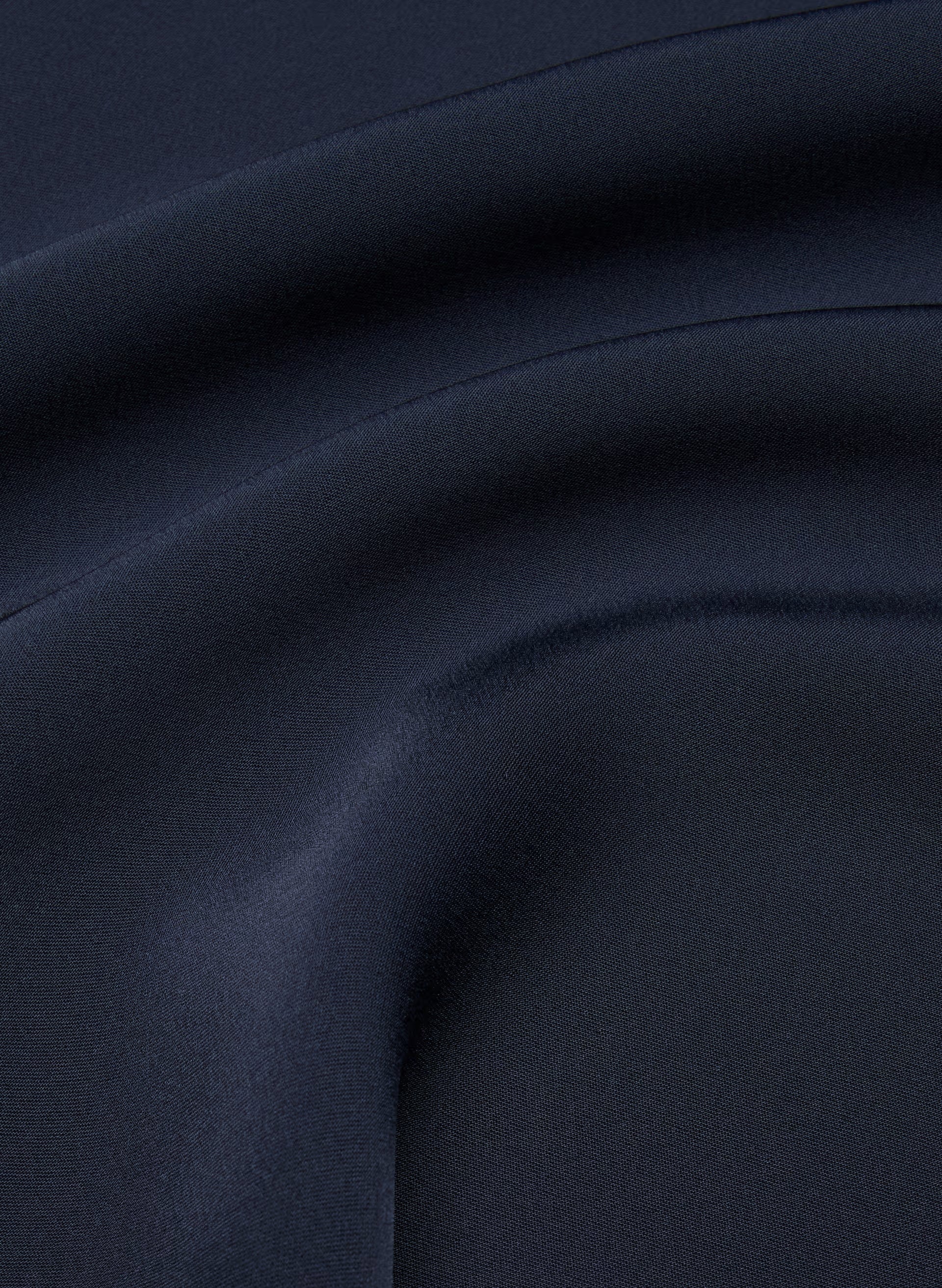 Smile Satin Skirt - ADMIRAL